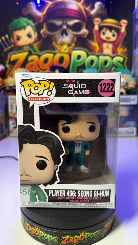 Funko Pop Player 456 Seong Gi - Hun 1222 Squid Game