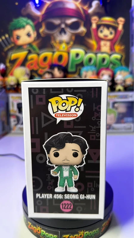 Funko Pop Player 456 Seong Gi - Hun 1222 Squid Game