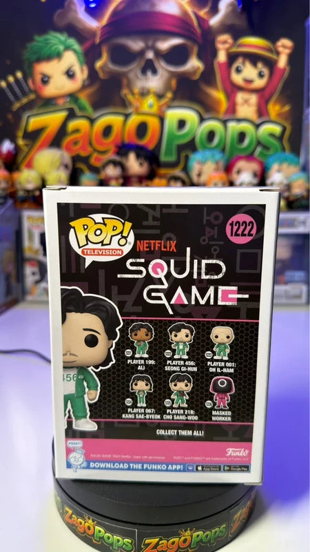 Funko Pop Player 456 Seong Gi - Hun 1222 Squid Game