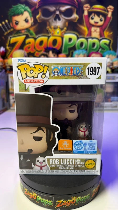 Funko Pop Rob Lucci 1997 Chase Toy Temple Exclusive One Piece
