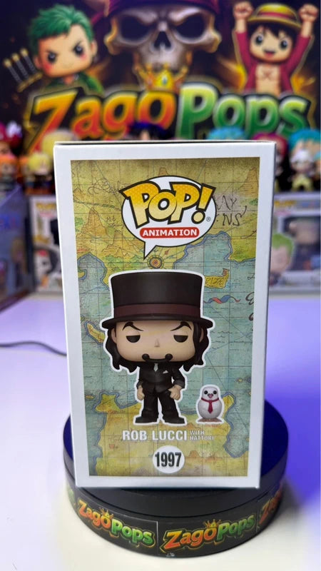 Funko Pop Rob Lucci 1997 Chase Toy Temple Exclusive One Piece
