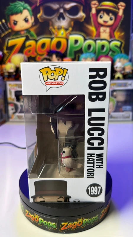 Funko Pop Rob Lucci 1997 Chase Toy Temple Exclusive One Piece
