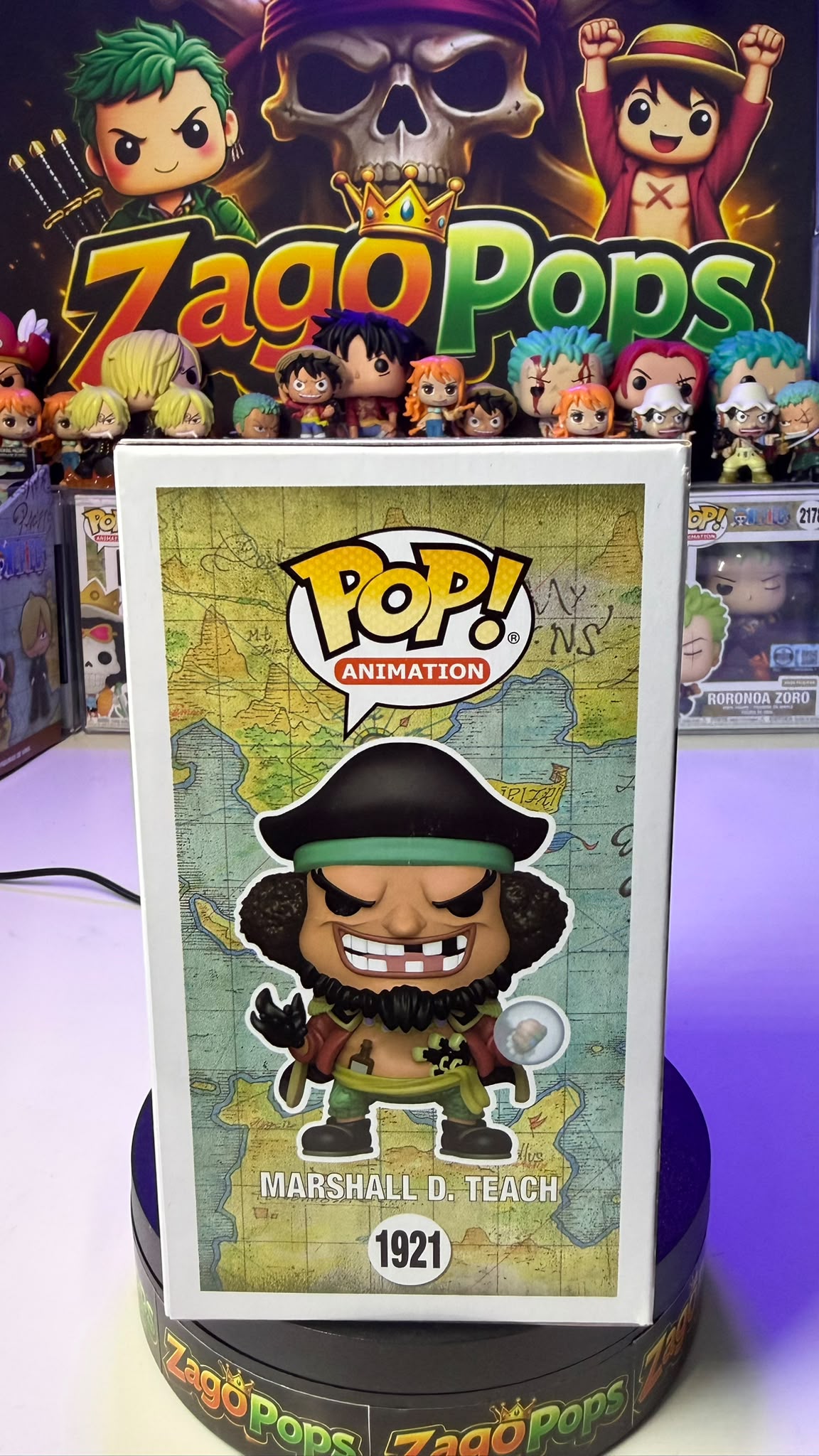 Funko Pop Marshall D.Teach 1921 Chase One Piece