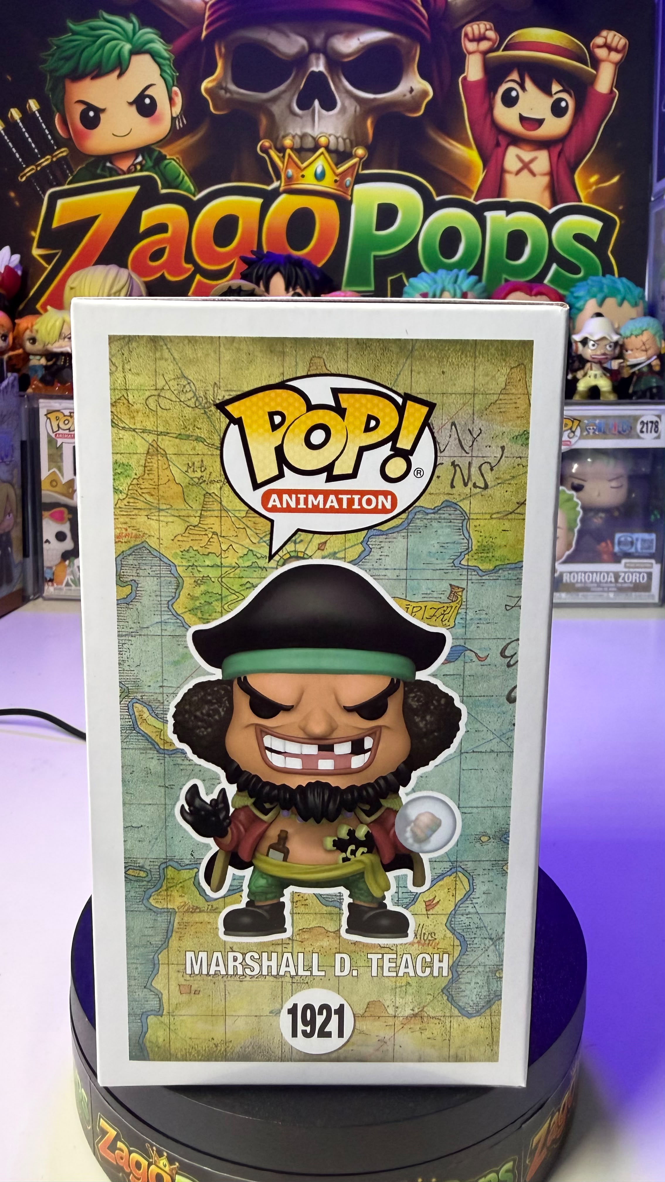 Funko Pop Marshall D.Teach 1921 Chase Exclusive One Piece