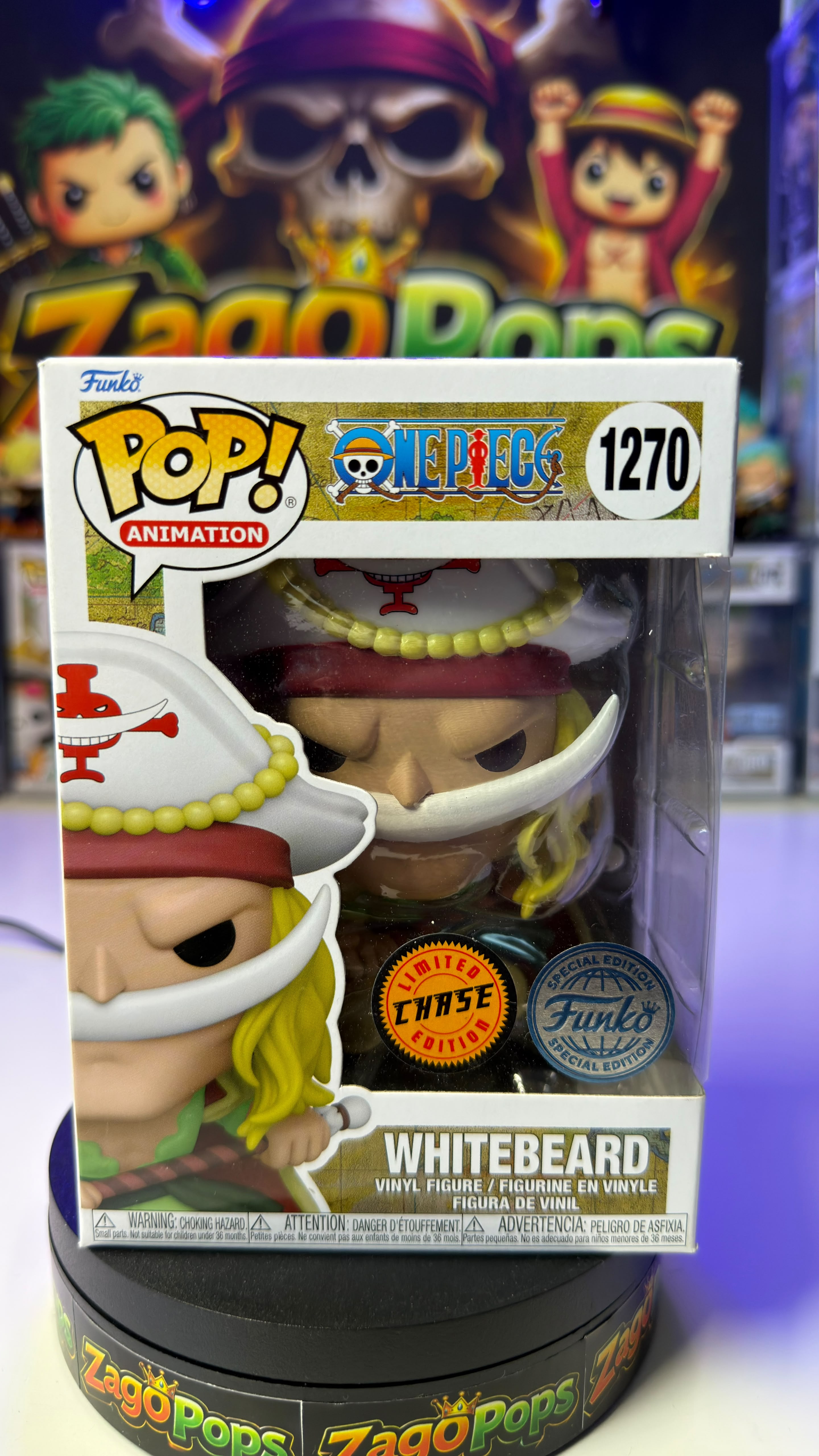 Funko Pop Whitebeard 1270 Chase One Piece