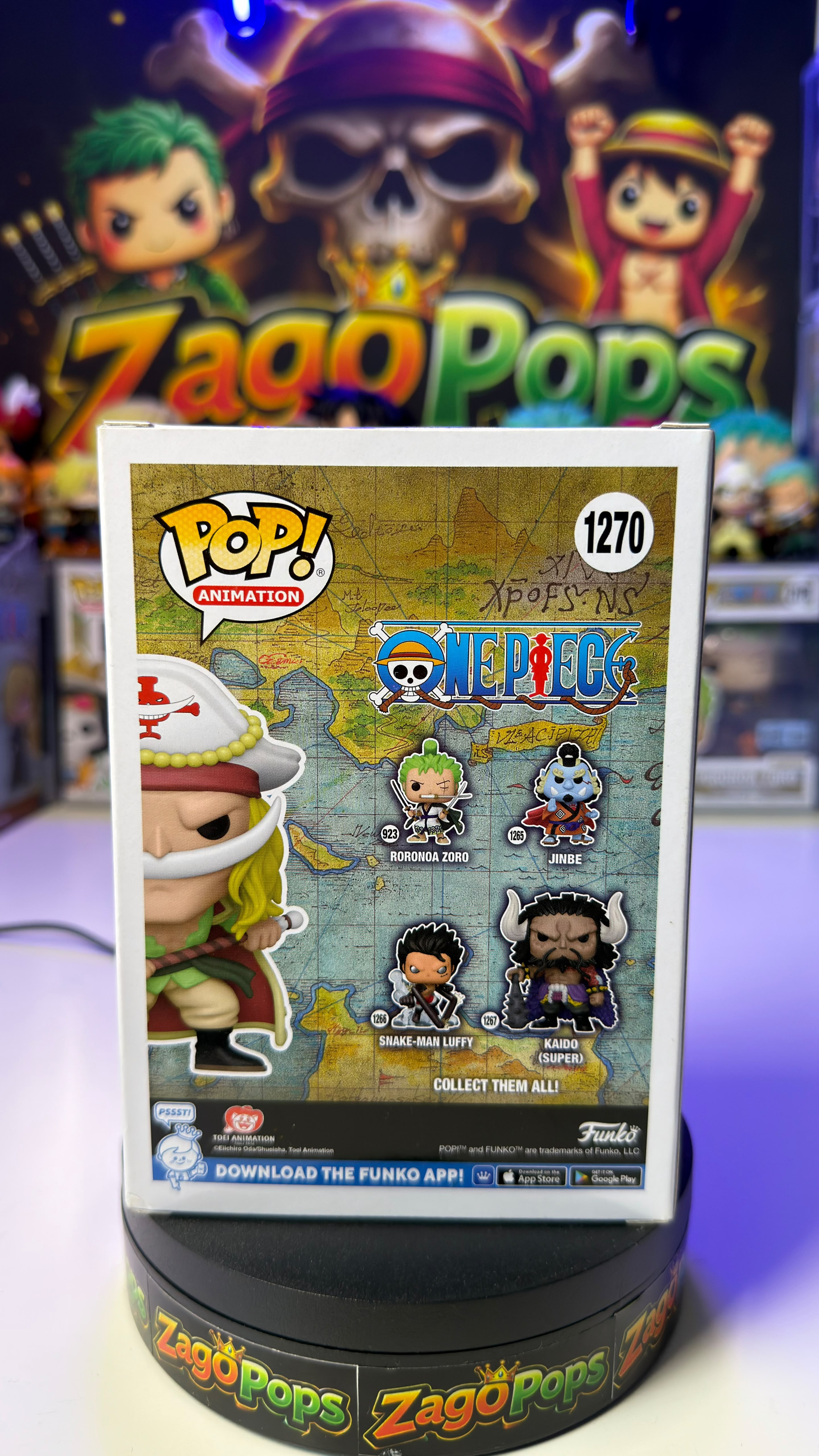 Funko Pop Whitebeard 1270 Chase One Piece