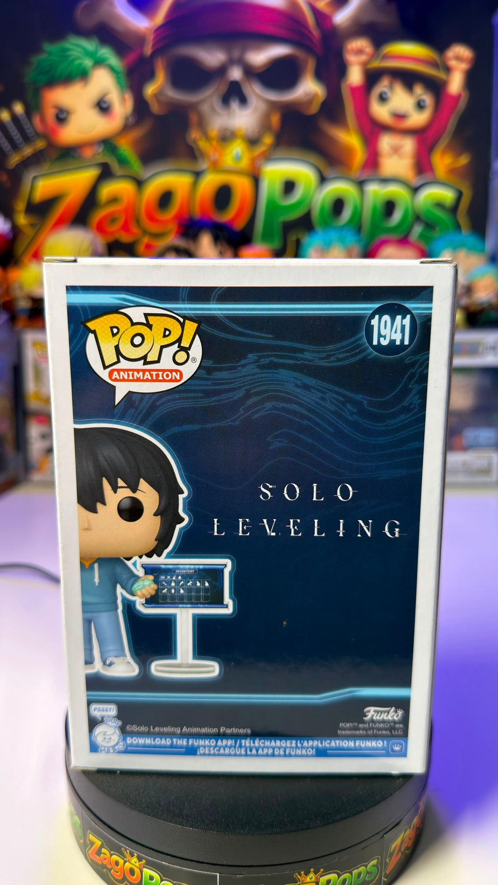 Funko Pop Sung Jinwoo (E-Rank) 1941 Expo25 Limited Edition Solo Leveling