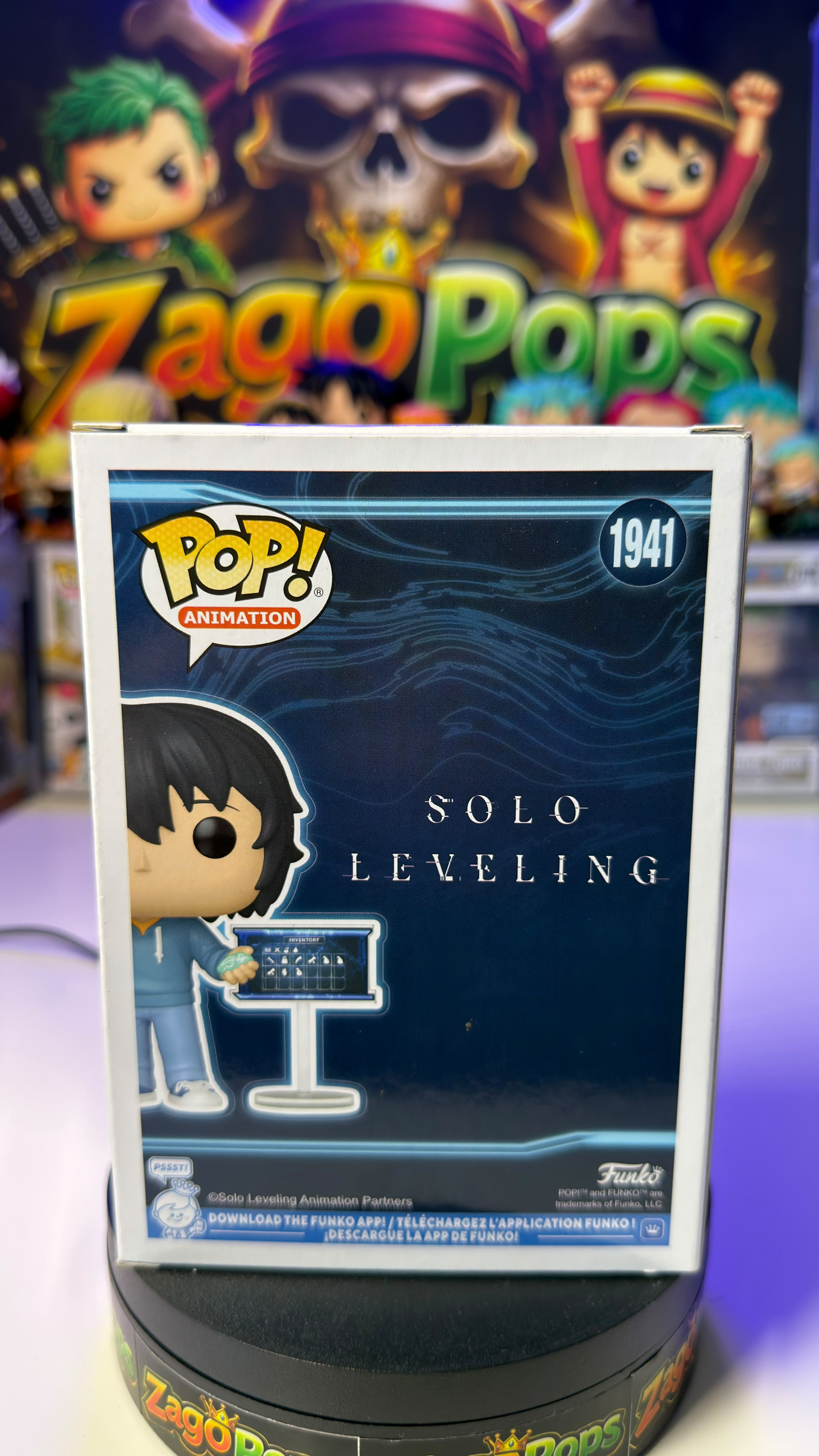 Funko Pop Sung Jinwoo (E-Rank) 1941 Expo25 Limited Edition Solo Leveling