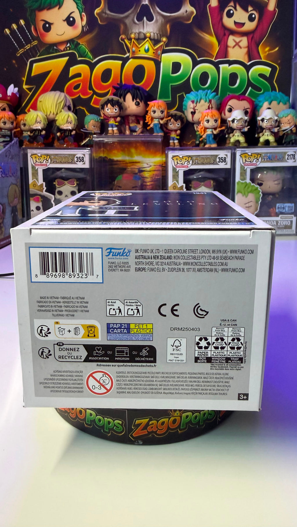 Funko Pop Sung Jinwoo (E-Rank) 1941 Expo25 Limited Edition Solo Leveling