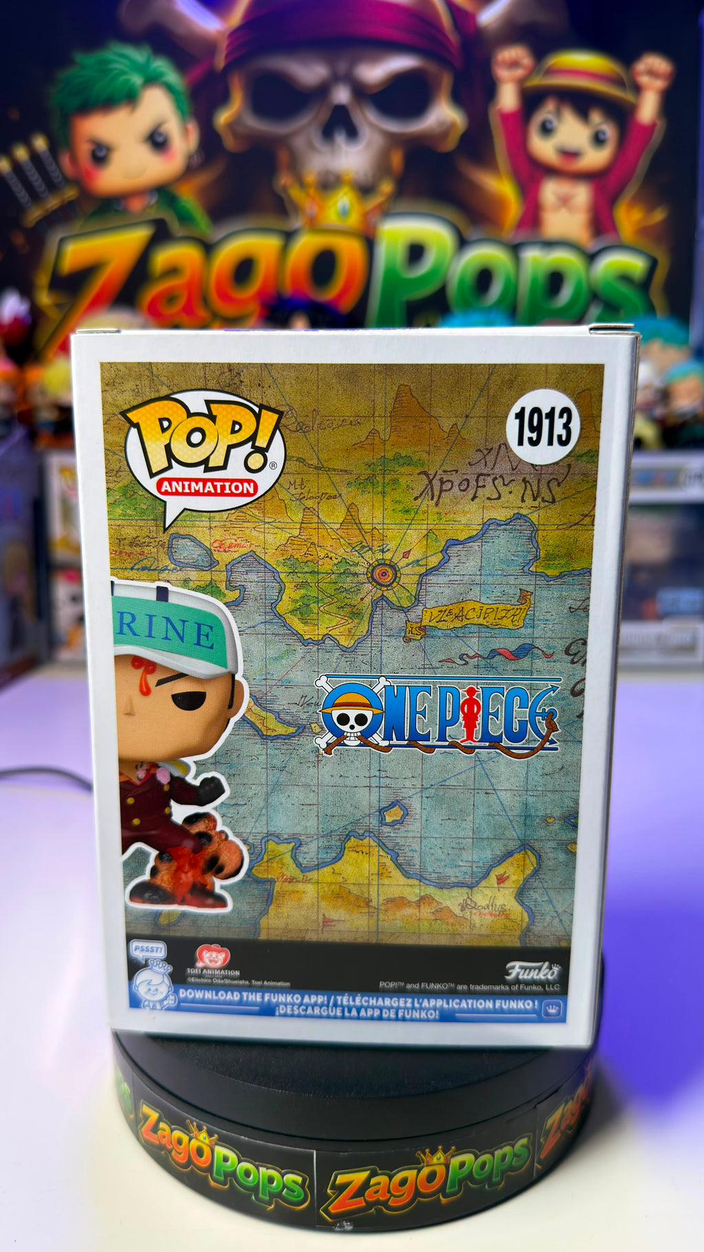 Funko Pop Sakazuki 1913 Gamestop Exclusive CCXP25 One Piece