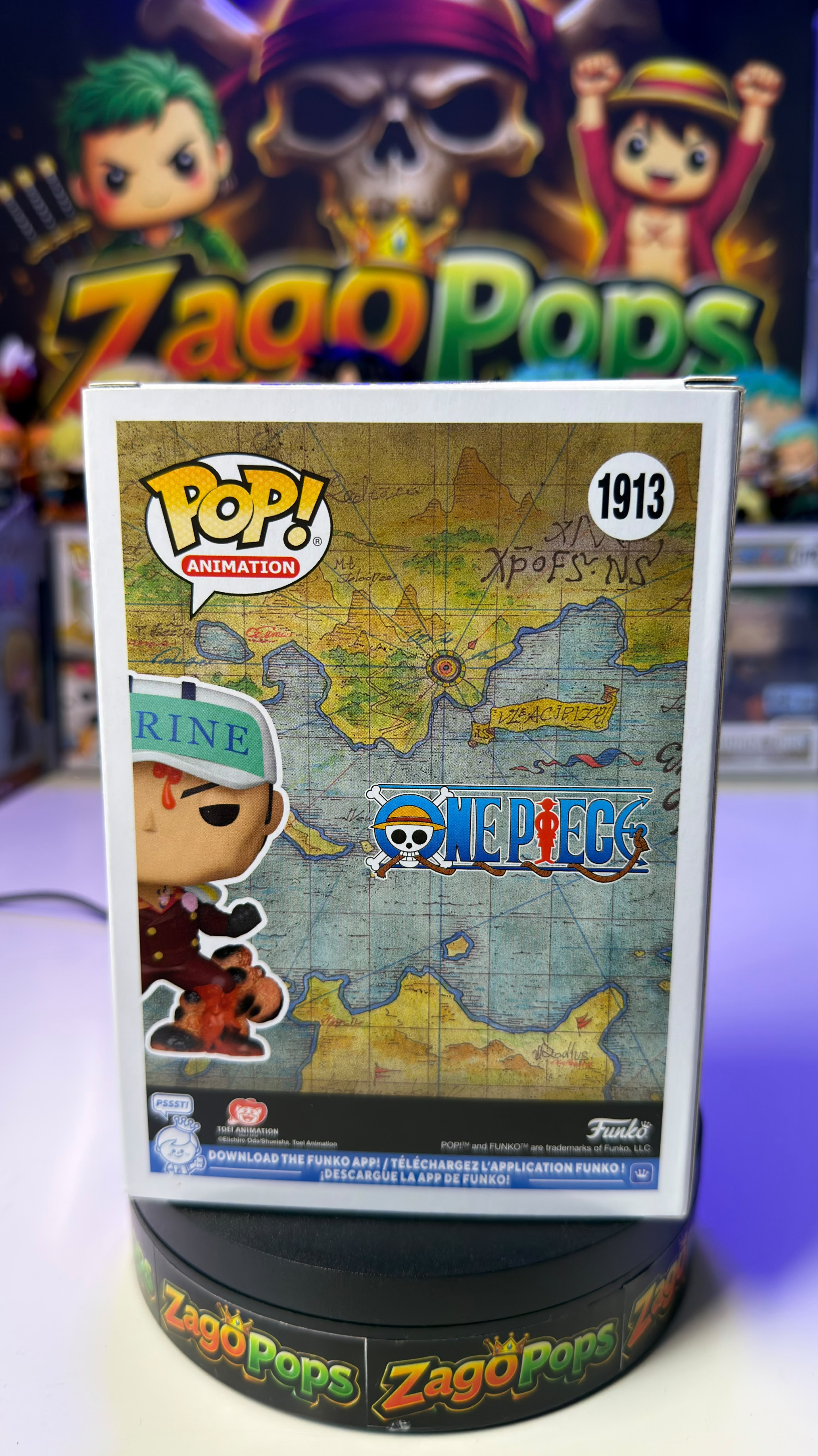 Funko Pop Sakazuki 1913 Gamestop Exclusive CCXP25 One Piece