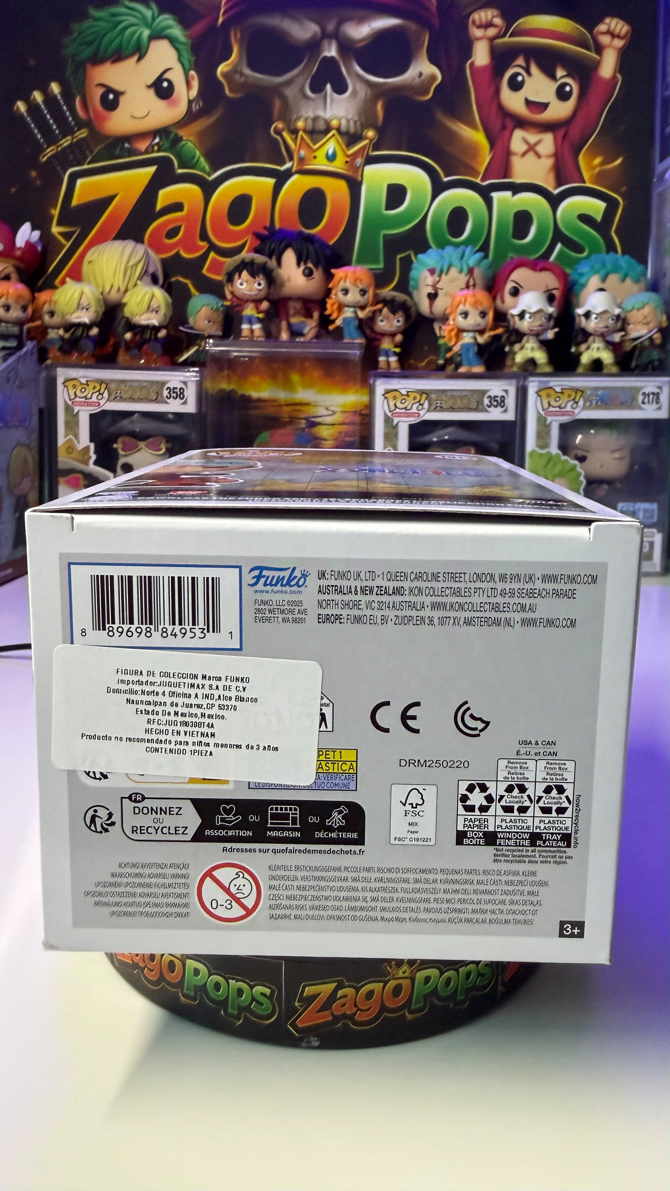 Funko Pop Sakazuki 1913 Gamestop Exclusive CCXP25 One Piece