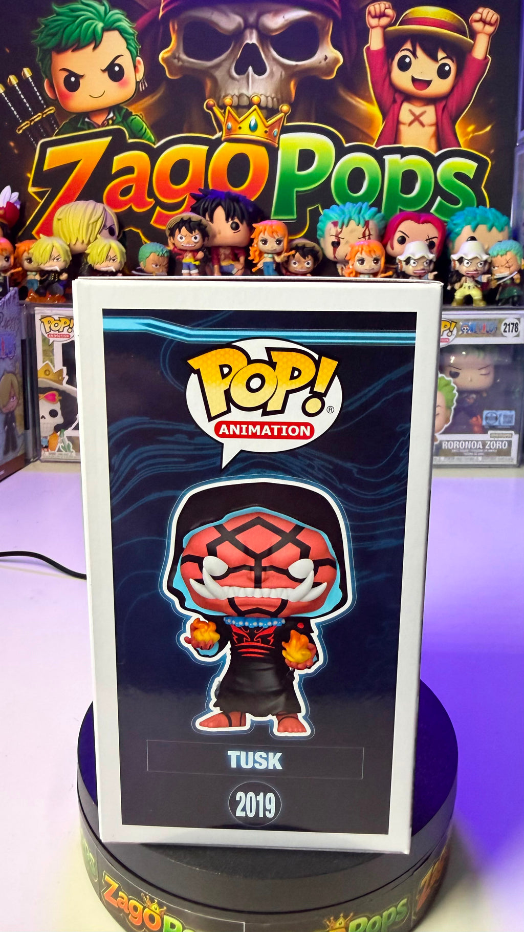Funko Pop Tusk 2019 Glows in the Dark Limited Edition 9500pcs Solo Leveling