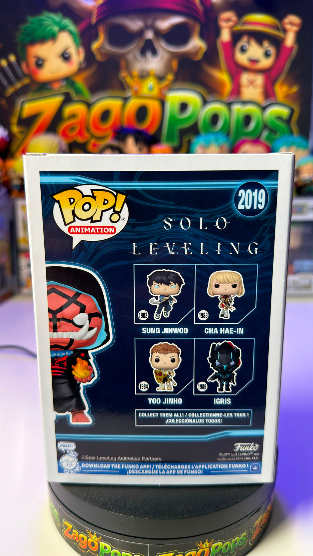 Funko Pop Tusk 2019 Glows in the Dark Limited Edition 9500pcs Solo Leveling