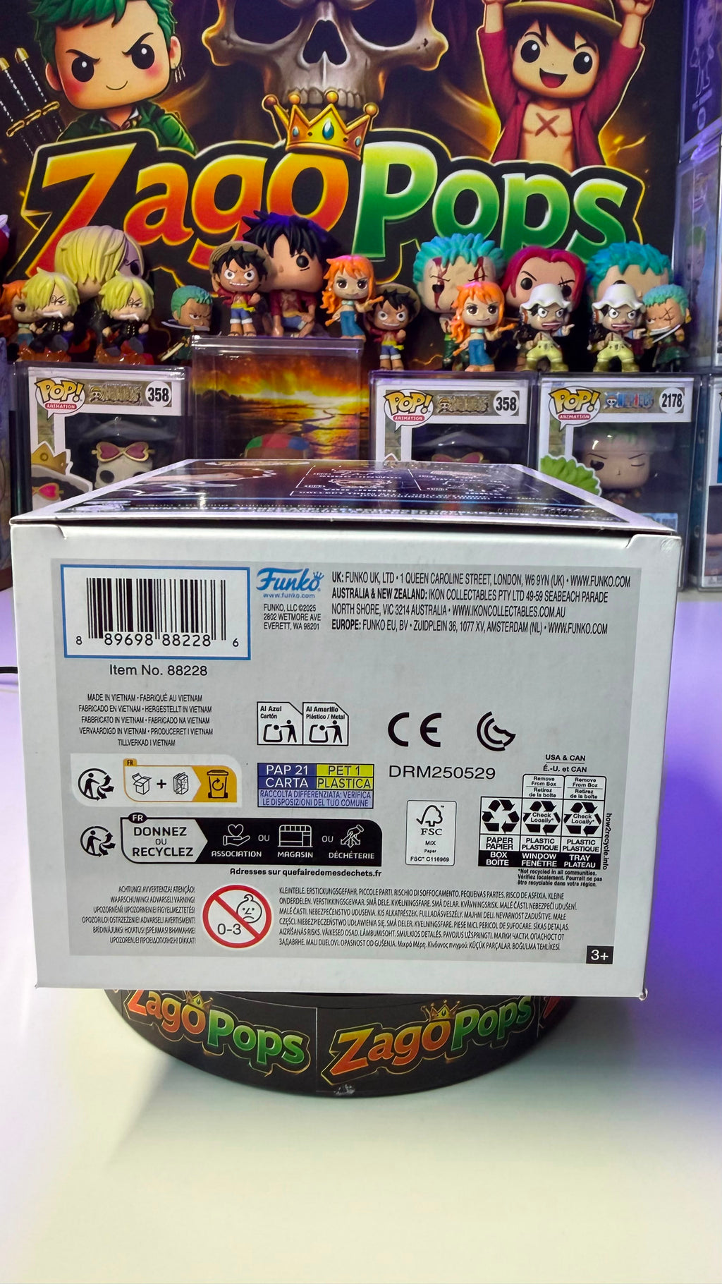 Funko Pop Sung Jinwoo 2037 Limited Edition 9500pcs Solo Leveling