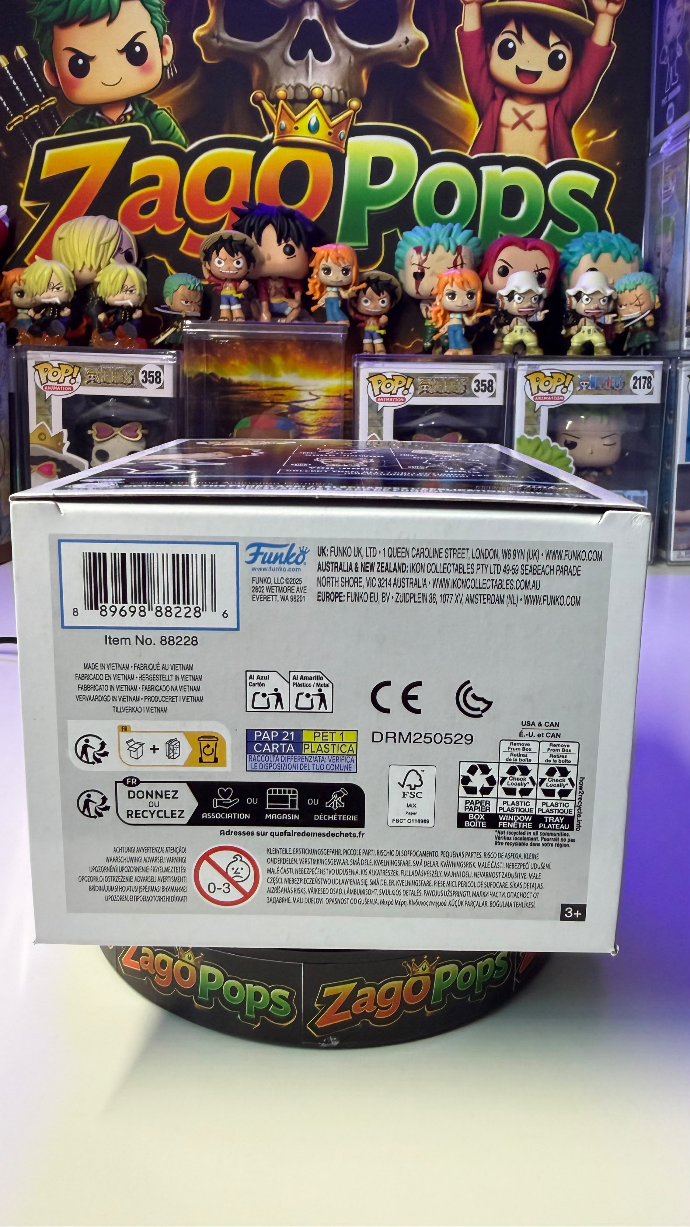 Funko Pop Sung Jinwoo 2037 Limited Edition 9500pcs Solo Leveling