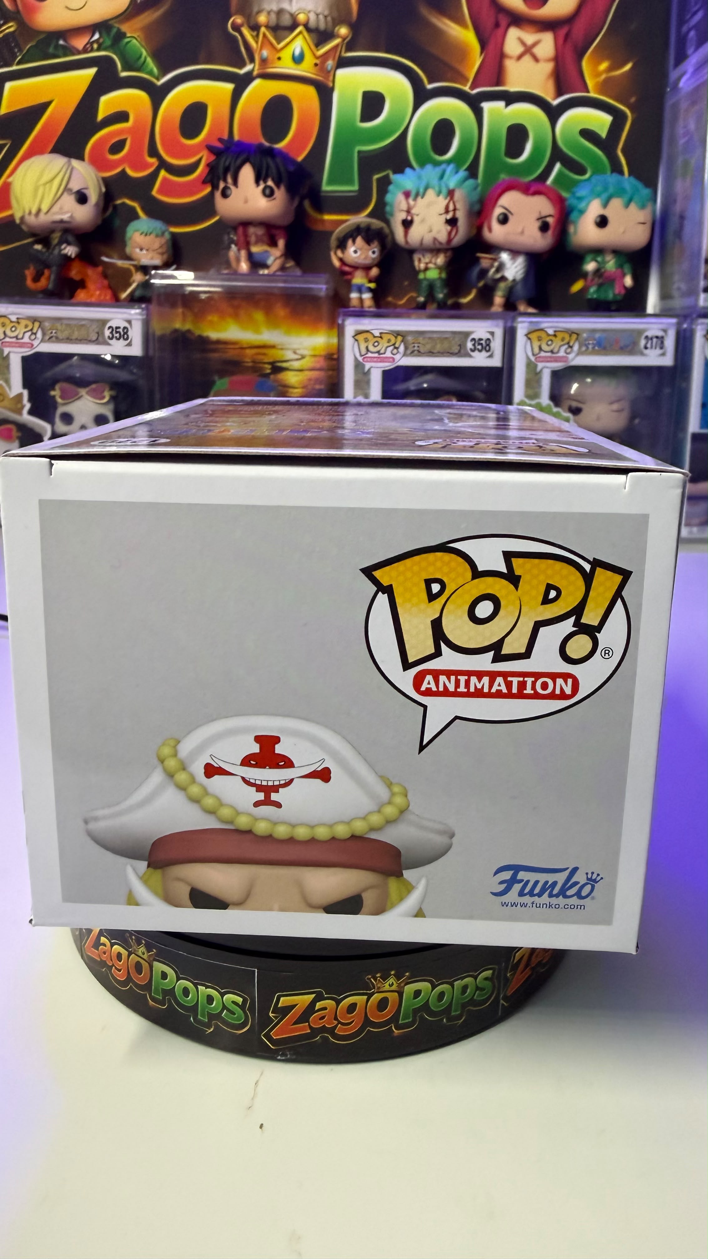 Funko Pop Whitebeard 1270 Chase Gamestop One Piece