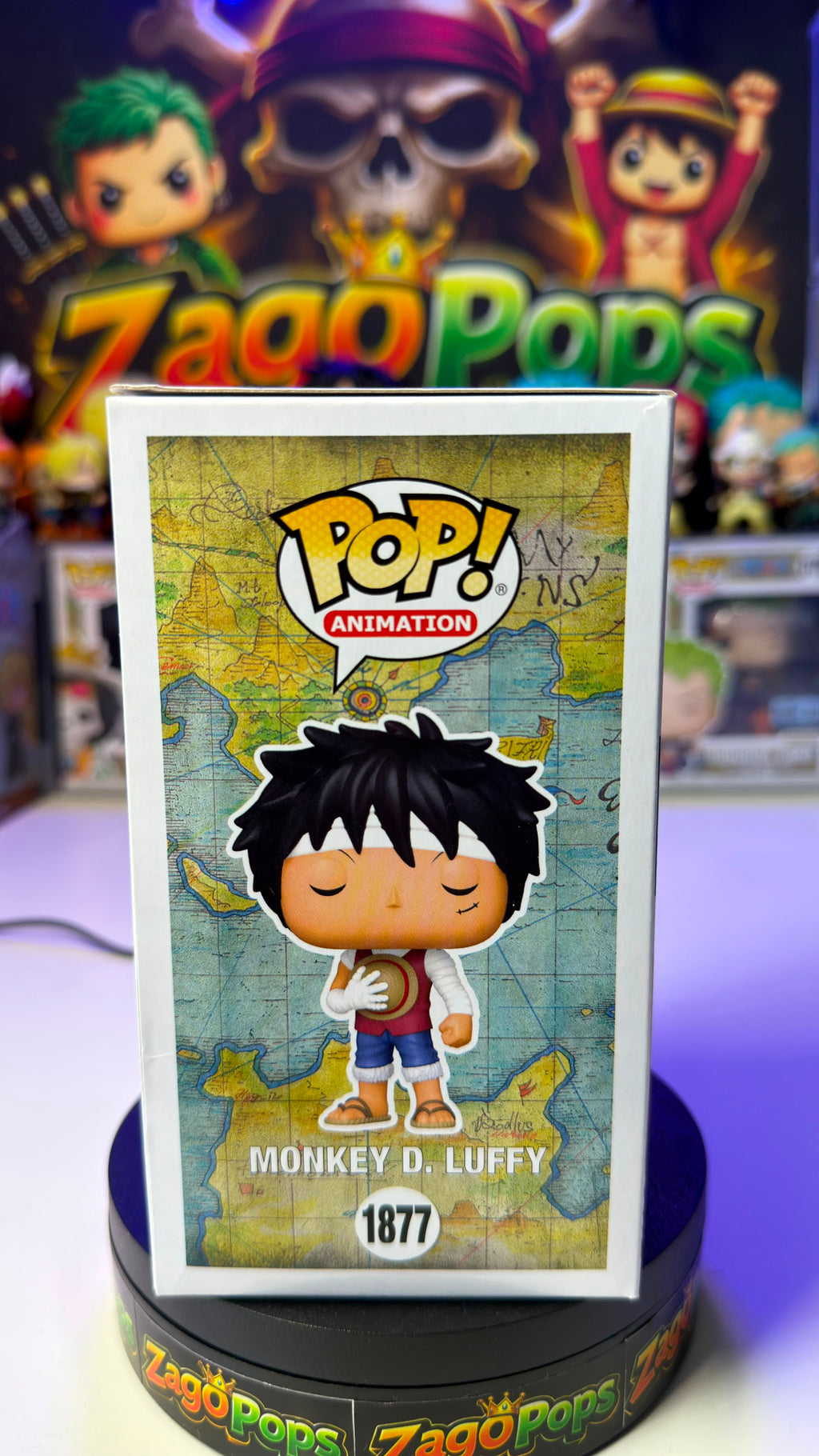Funko Pop Monkey D.Luffy 1877 CCXP25 One Piece