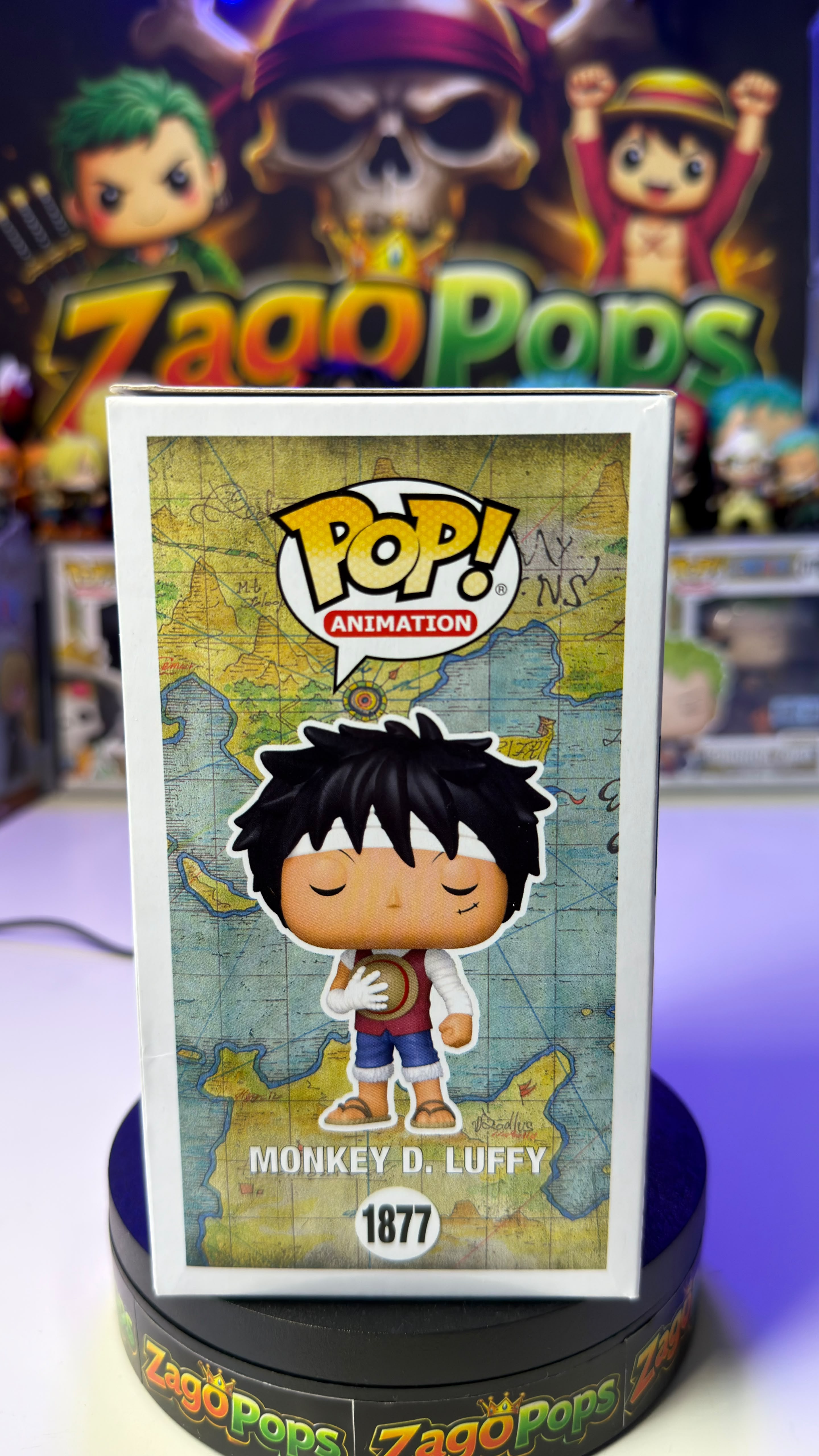 Funko Pop Monkey D.Luffy 1877 CCXP25 One Piece