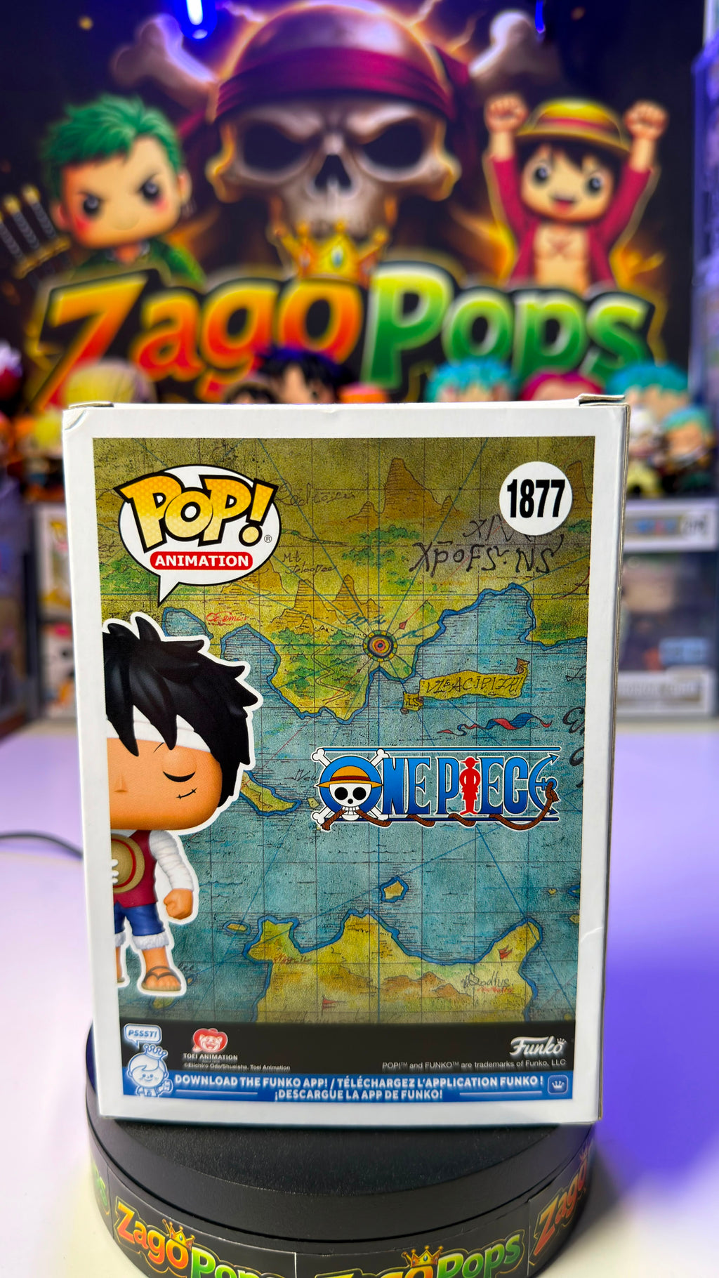 Funko Pop Monkey D.Luffy 1877 CCXP25 One Piece