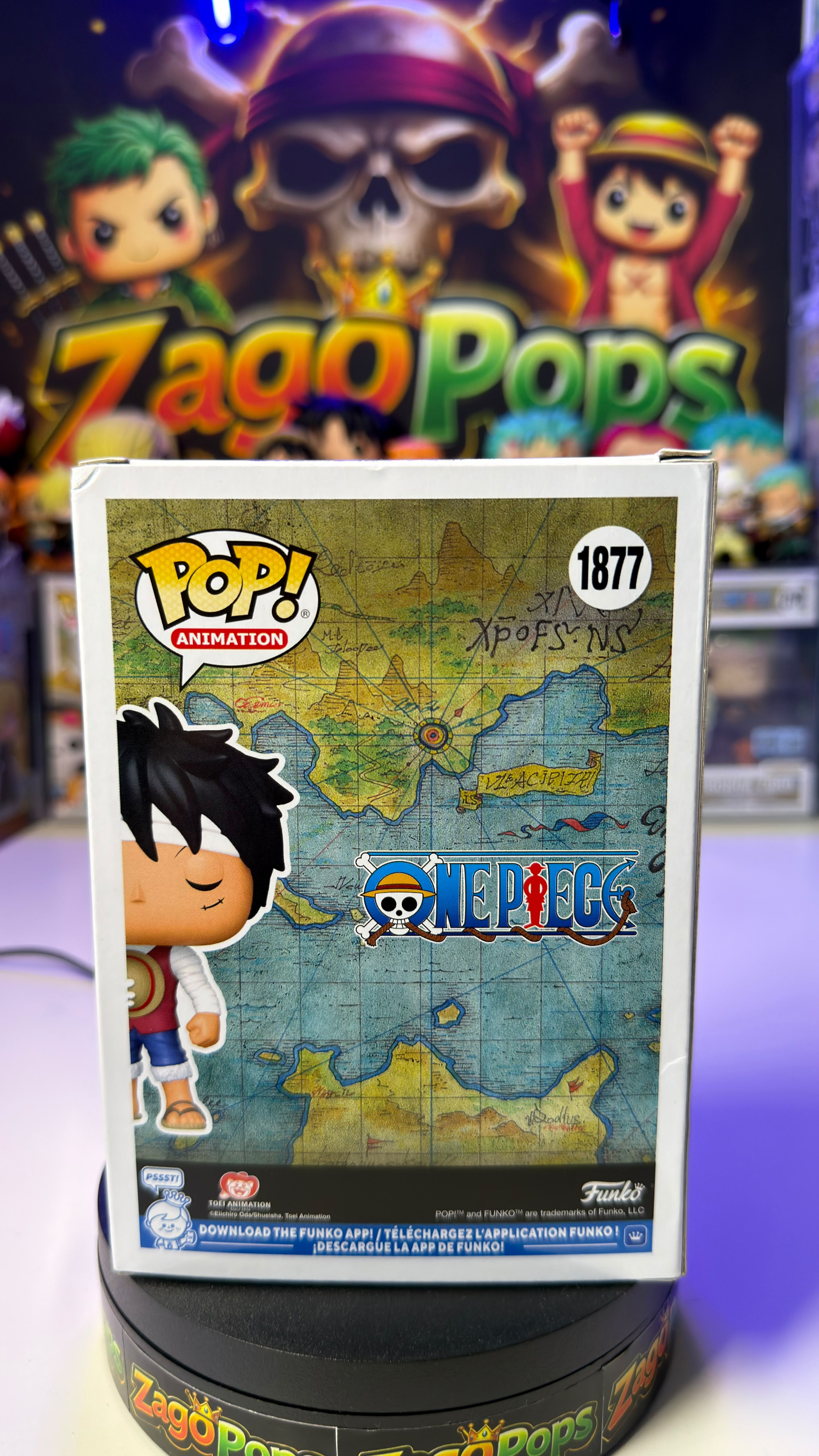 Funko Pop Monkey D.Luffy 1877 CCXP25 One Piece