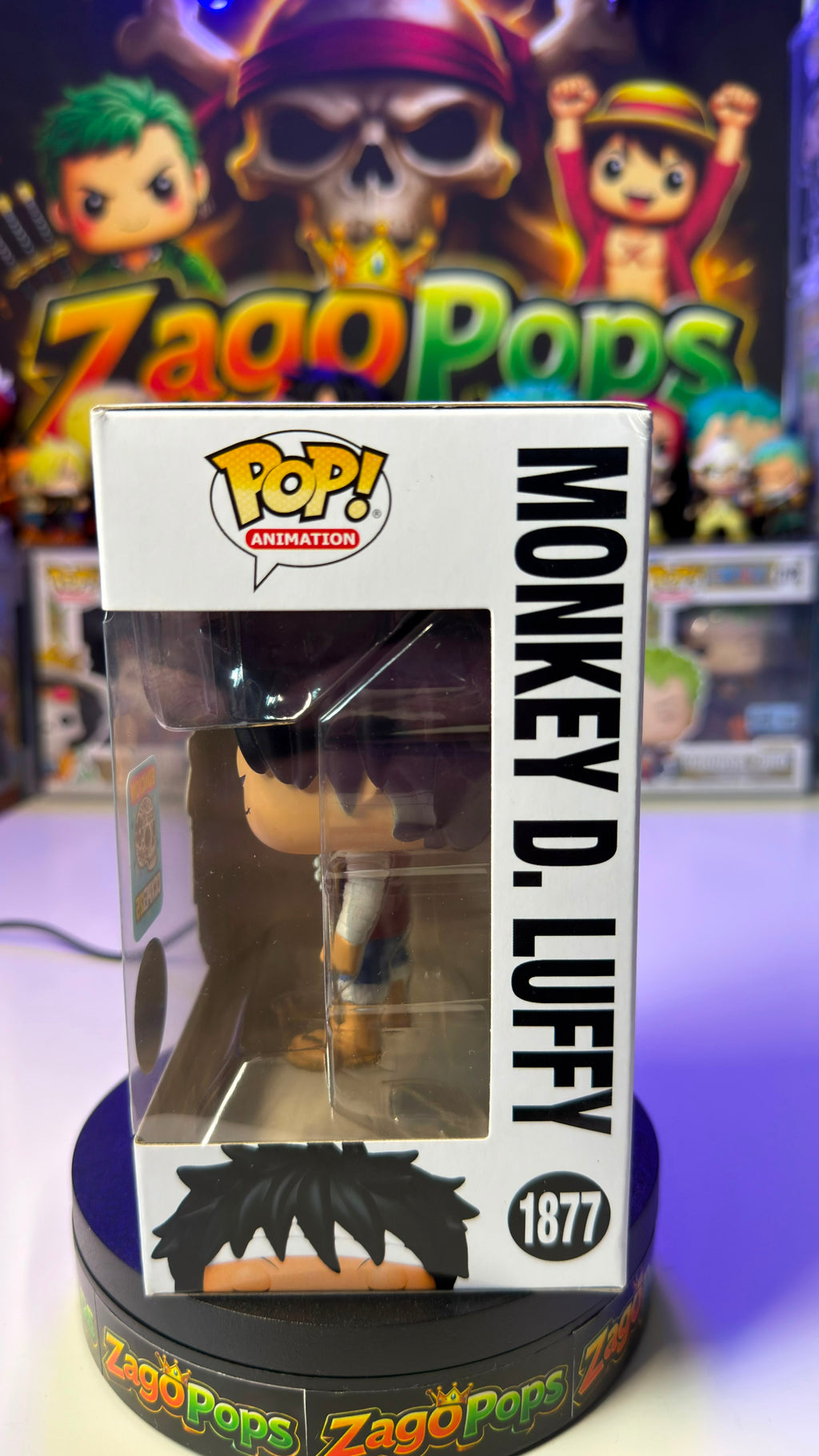 Funko Pop Monkey D.Luffy 1877 CCXP25 One Piece