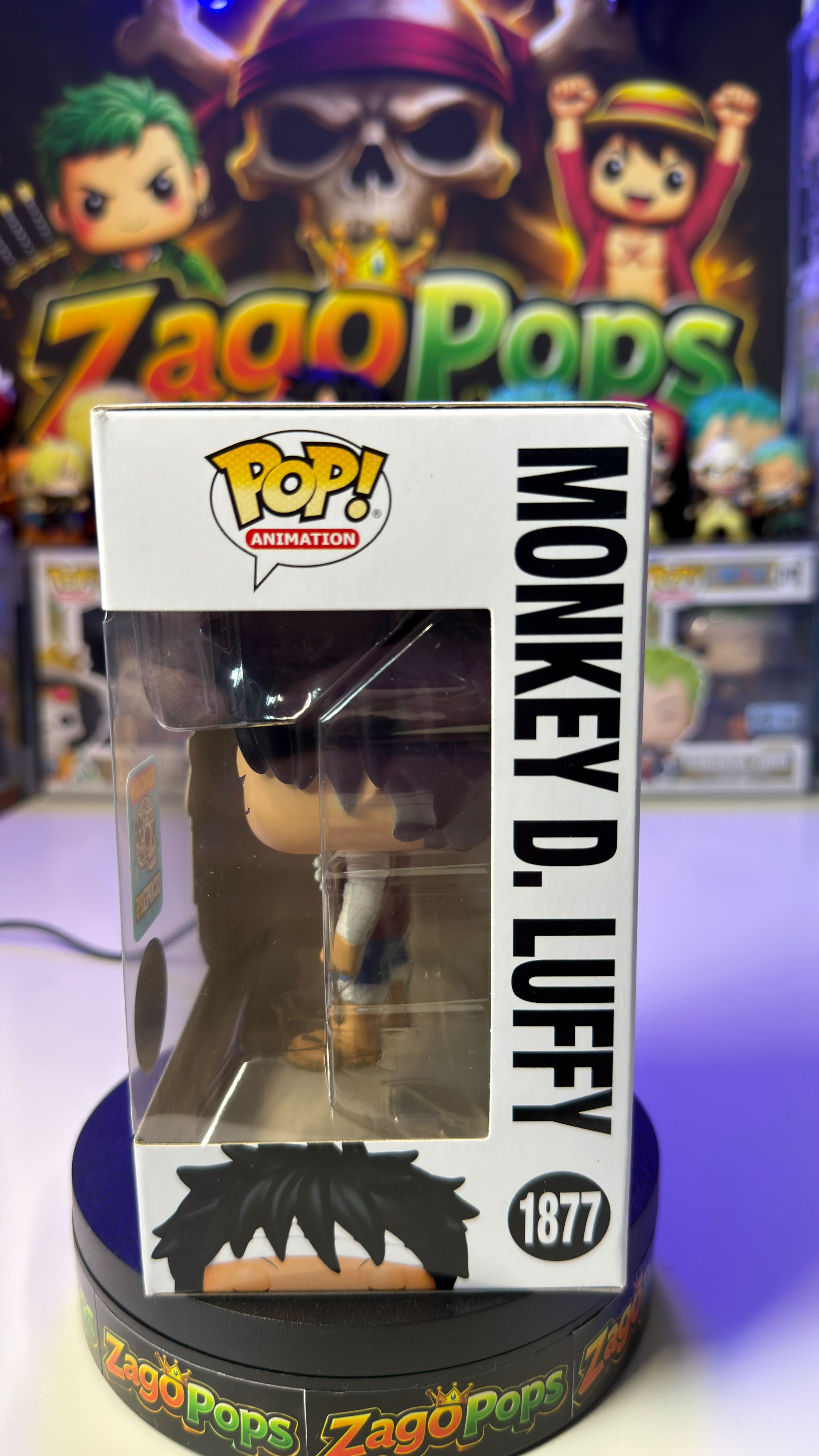 Funko Pop Monkey D.Luffy 1877 CCXP25 One Piece