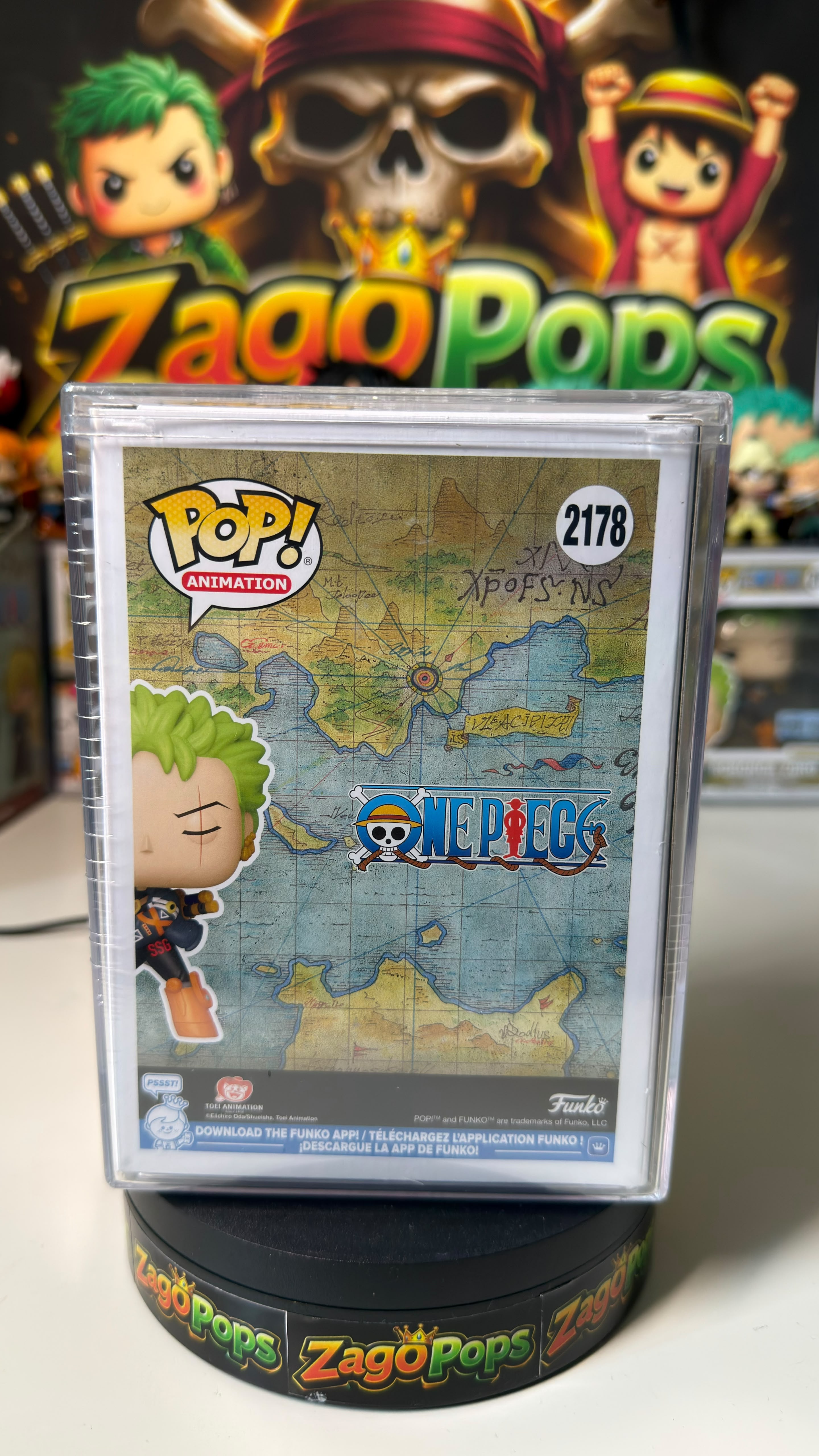 Funko Pop Roronoa Zoro 2178 Limited Edition 3500pcs One Piece