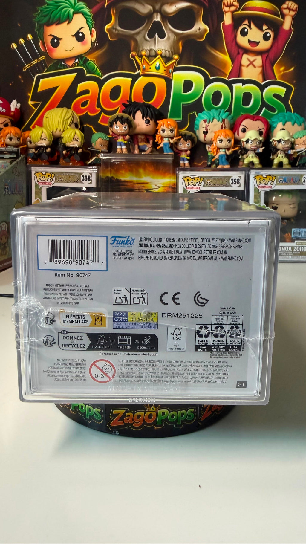 Funko Pop Roronoa Zoro 2178 Limited Edition 3500pcs One Piece