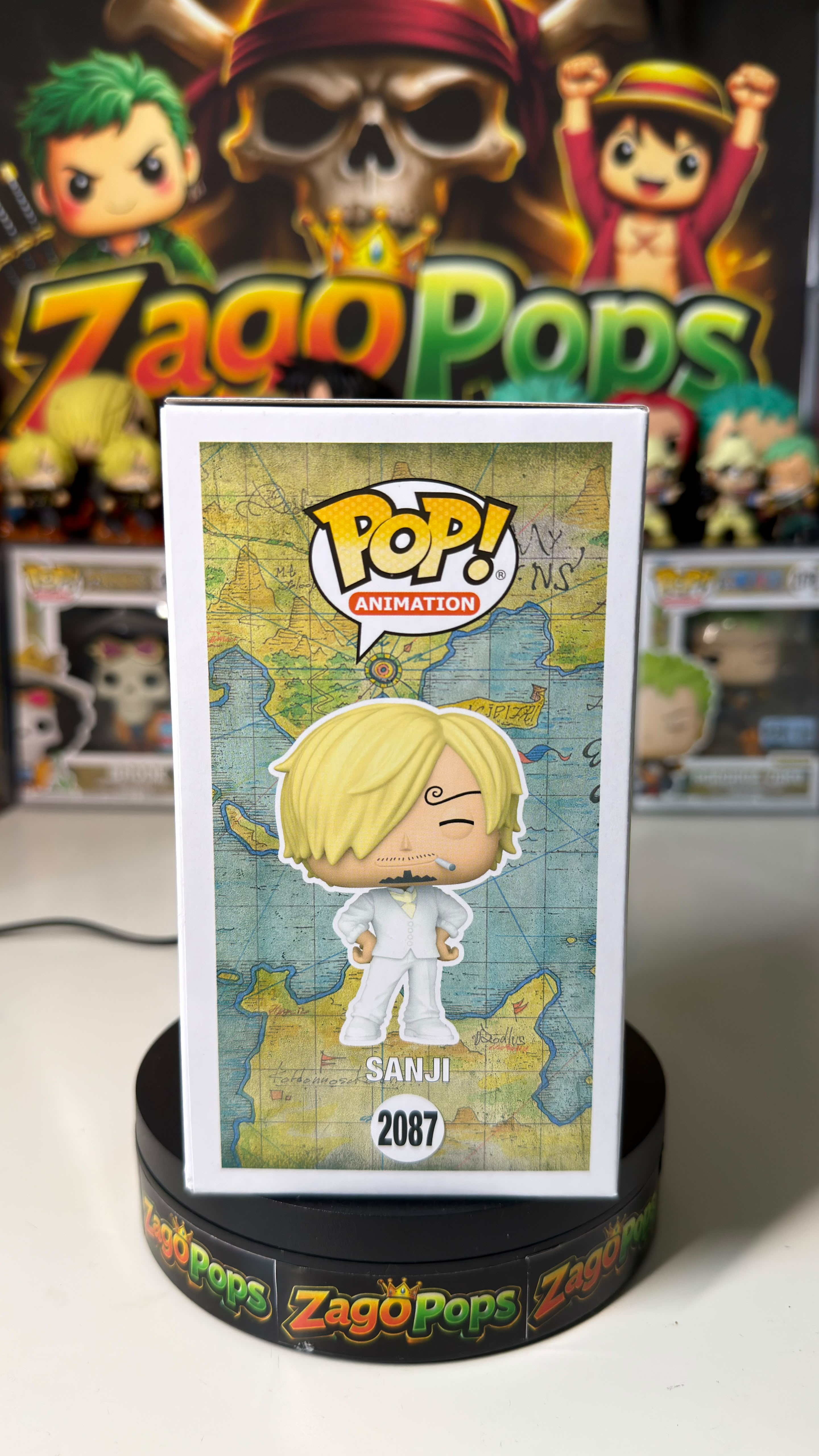 Funko Pop Sanji 2087 Limited Edition 9500pcs One Piece
