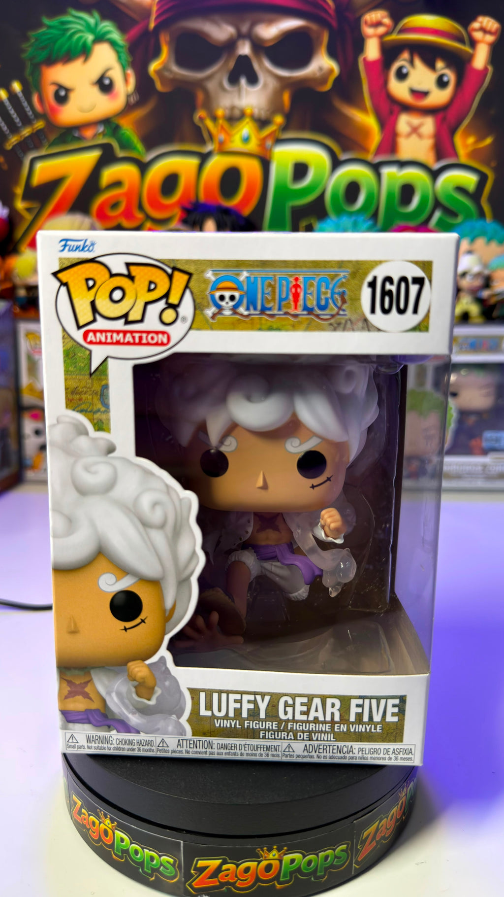 Funko Pop Luffy Gear Five 1607 One Piece