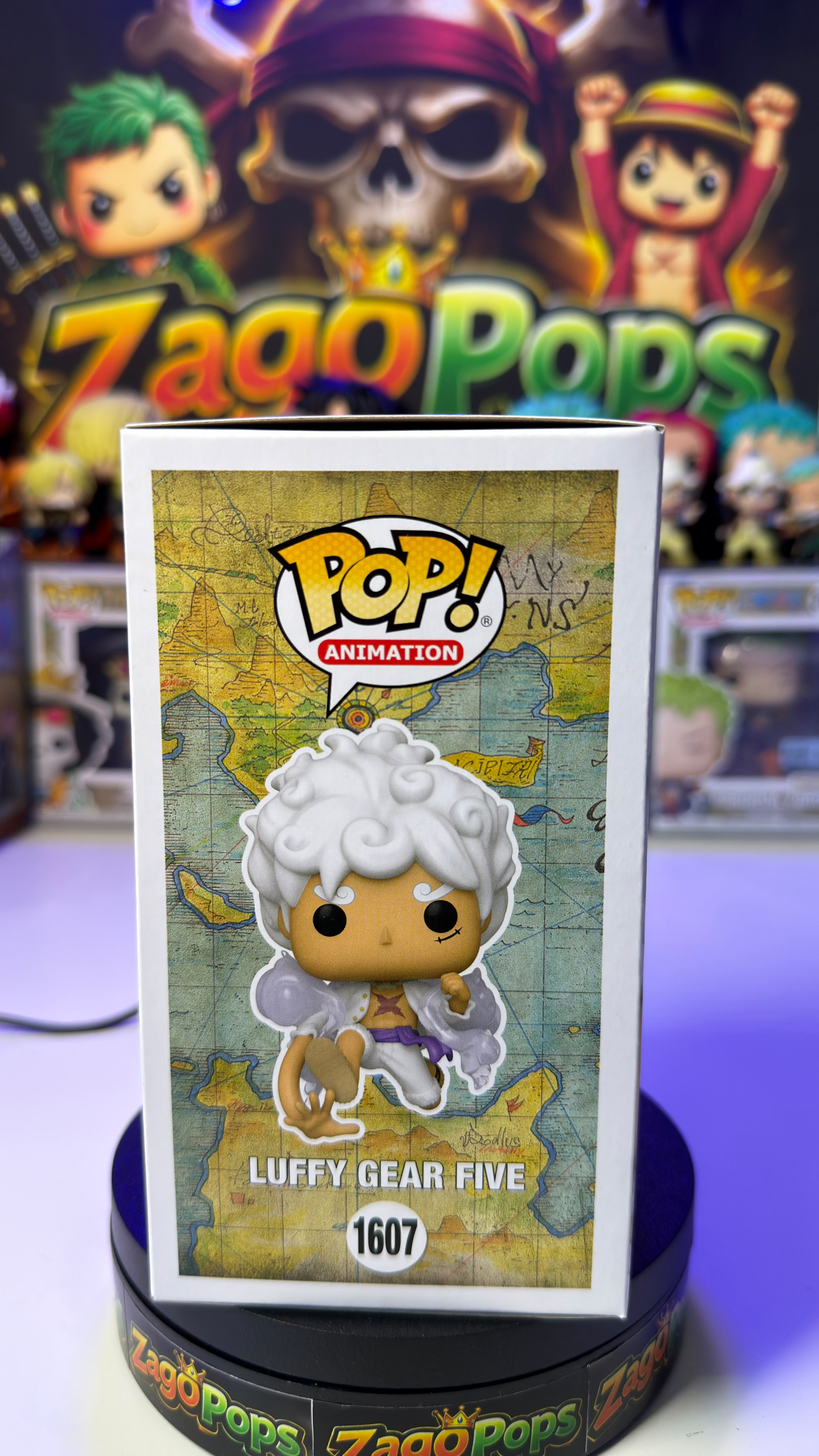 Funko Pop Luffy Gear Five 1607 One Piece
