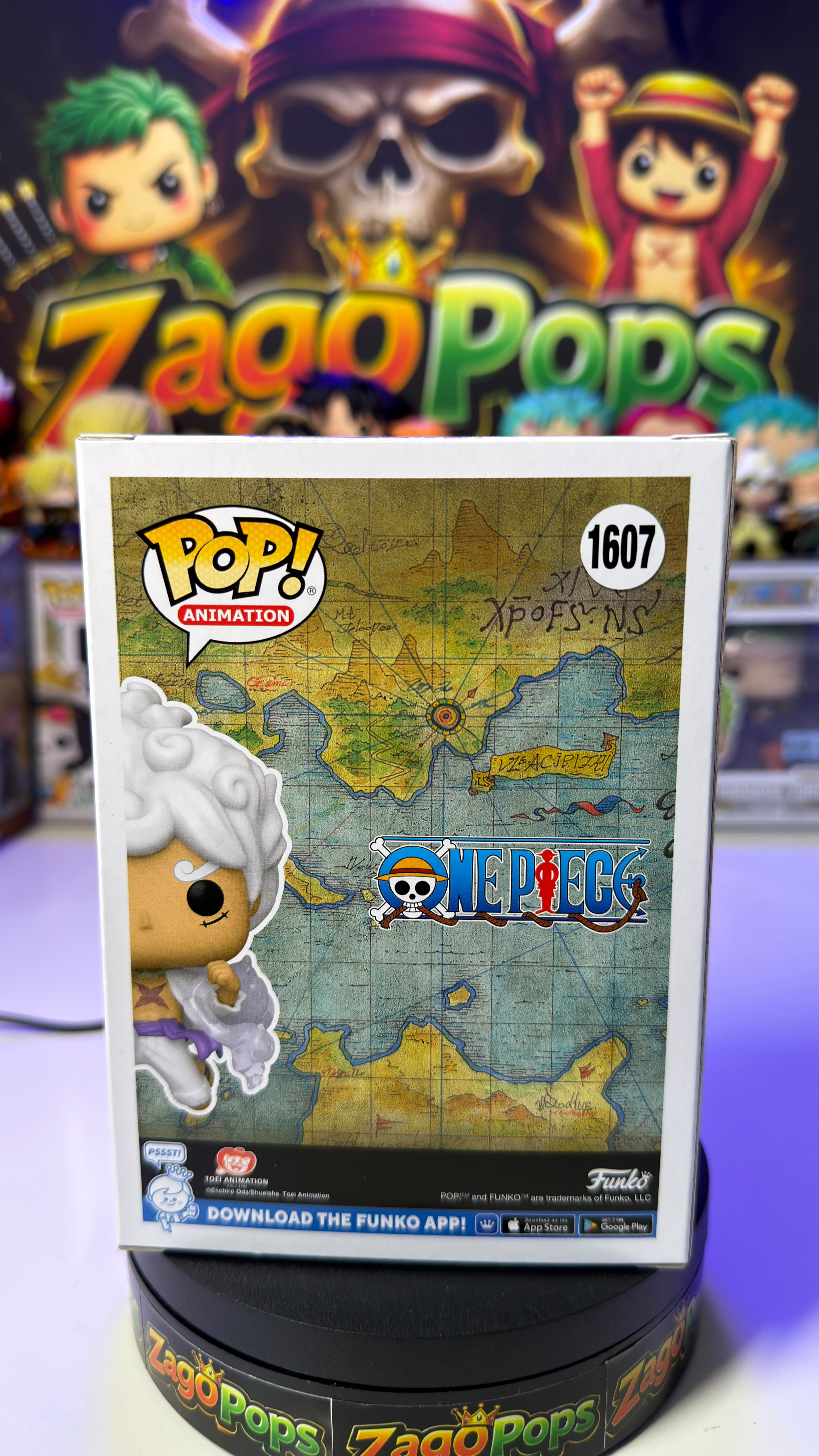 Funko Pop Luffy Gear Five 1607 One Piece