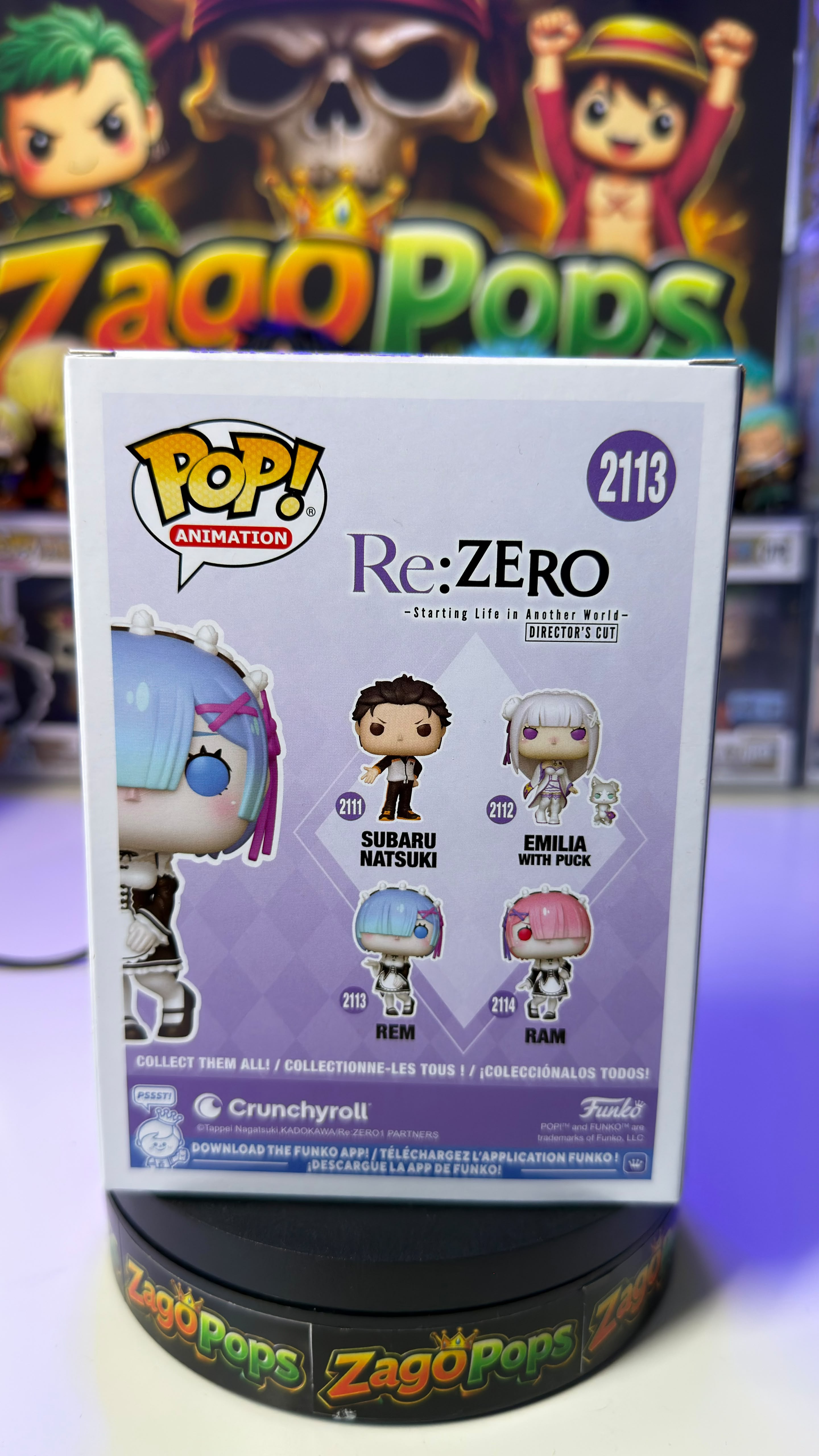 Funko Pop Rem 2113 Re:Zero