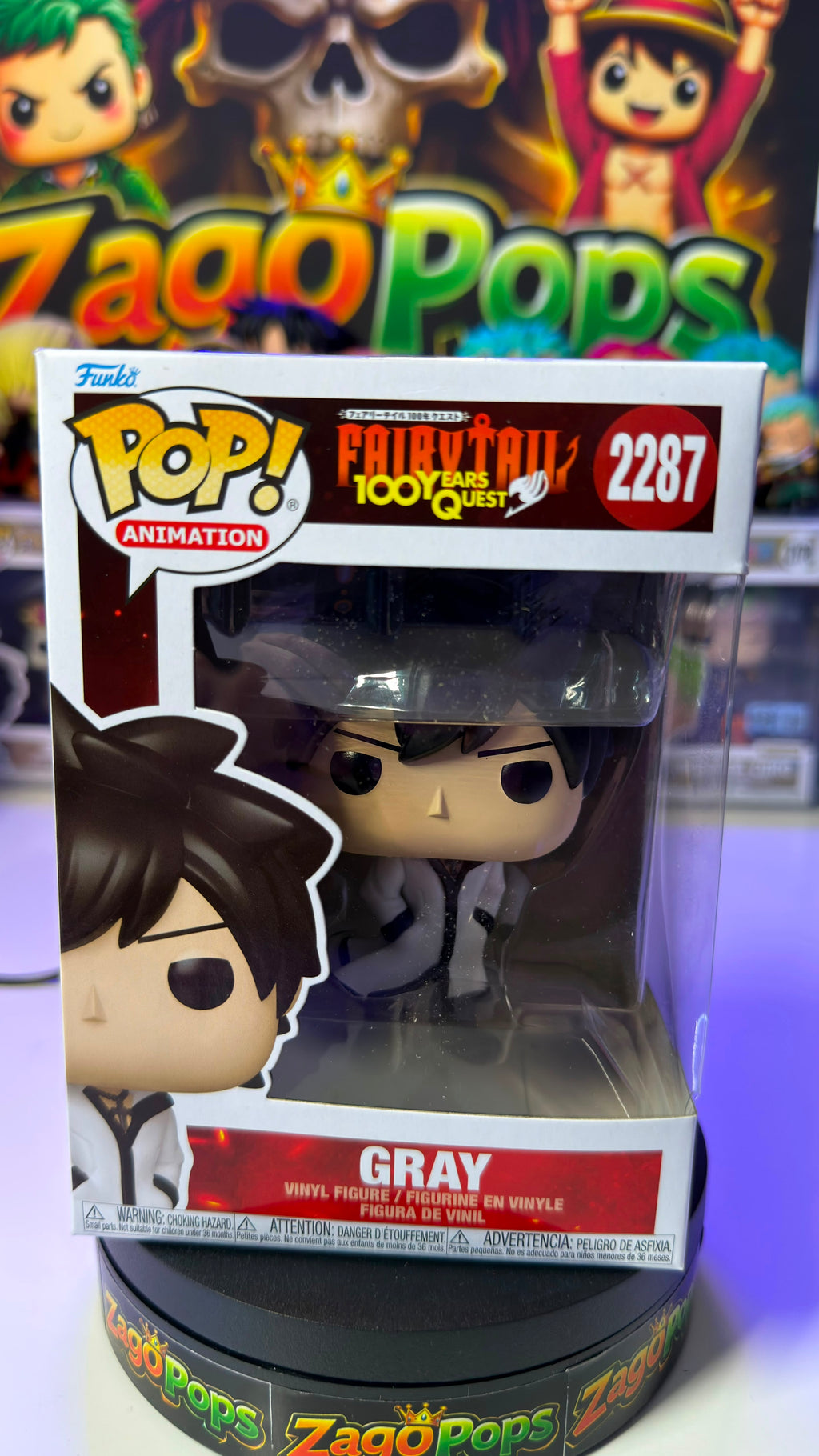 Funko Pop Gray 2287 Fairy Tail 100 Years Quest