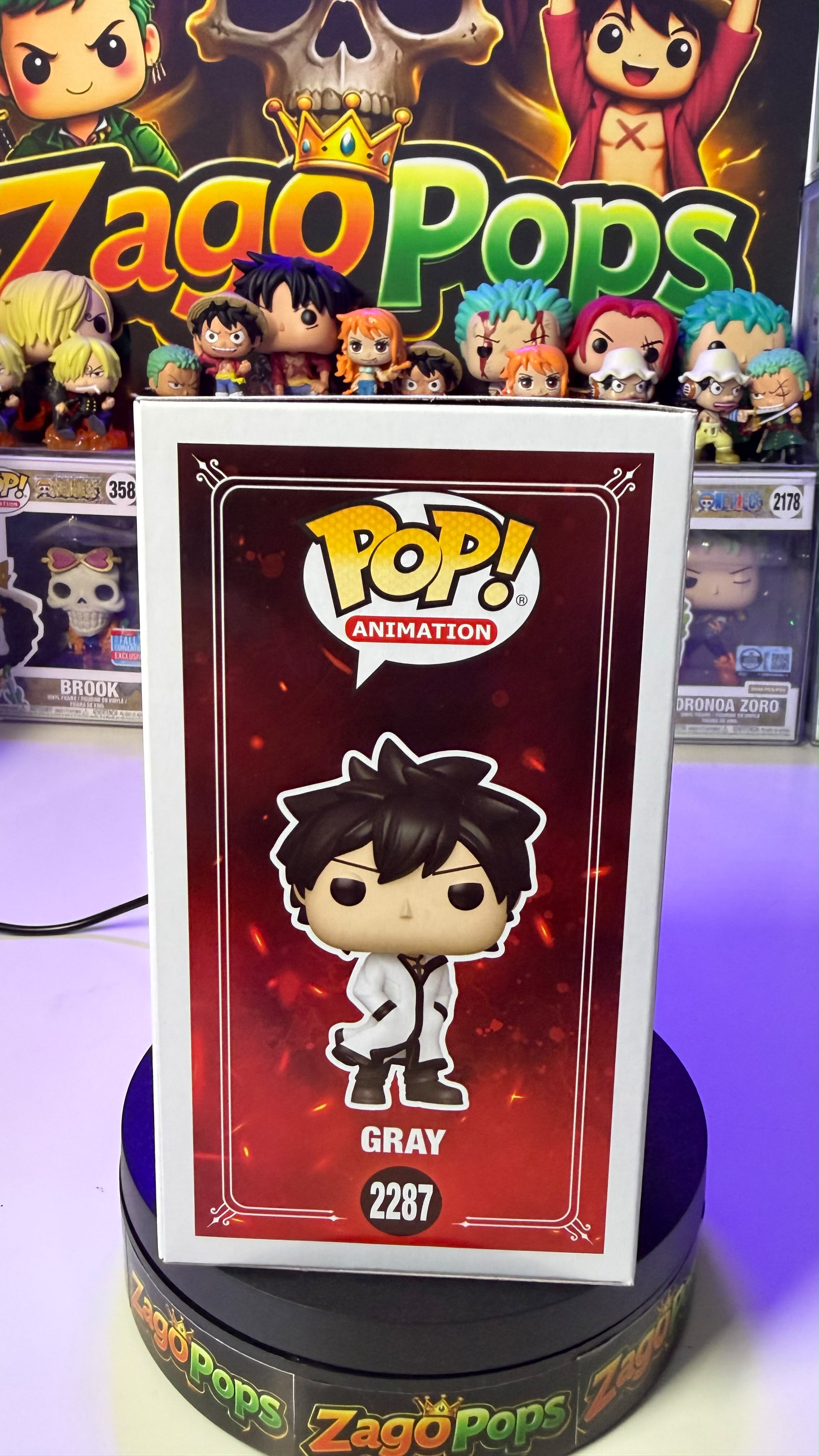 Funko Pop Gray 2287 Fairy Tail 100 Years Quest
