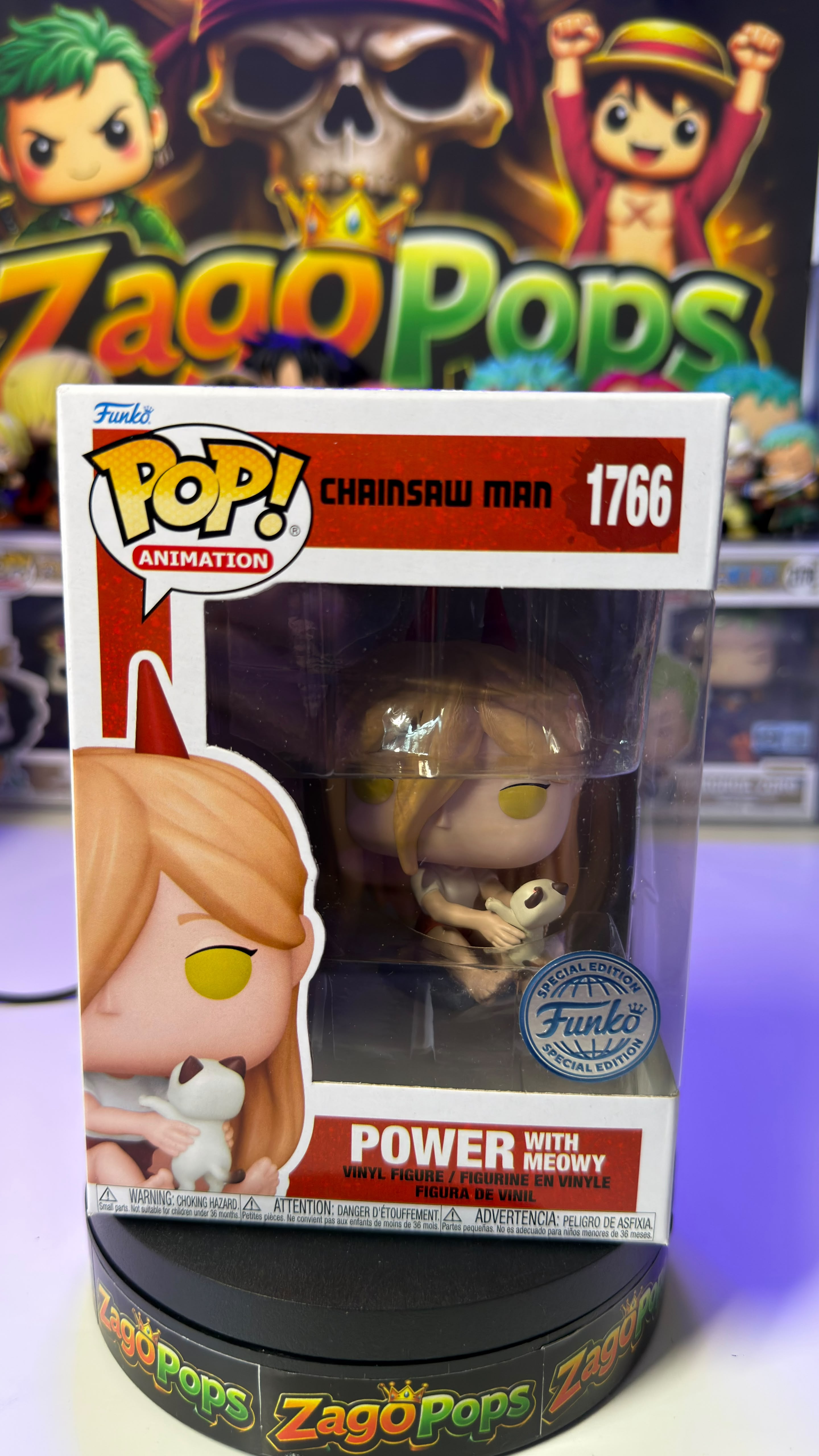 Funko Pop Power with Meowy 1766 Chainsaw Man