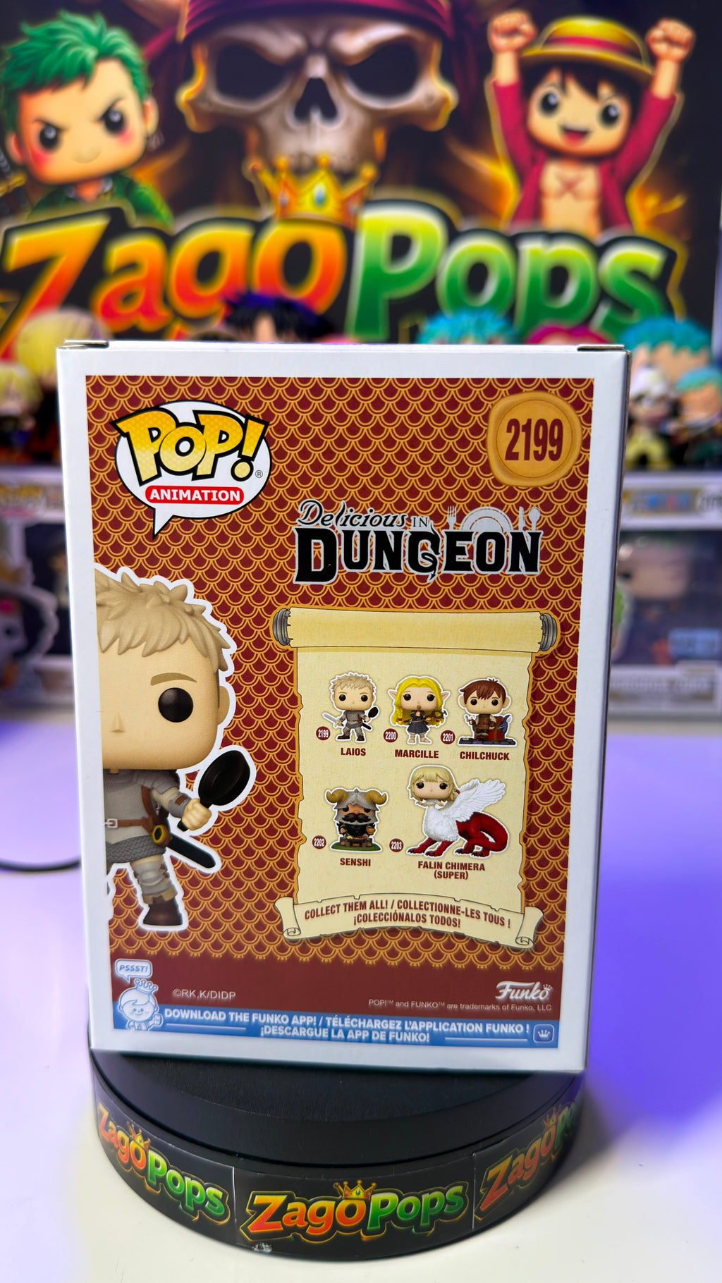 Funko Pop Laios 2199 Delicious in Dungeon