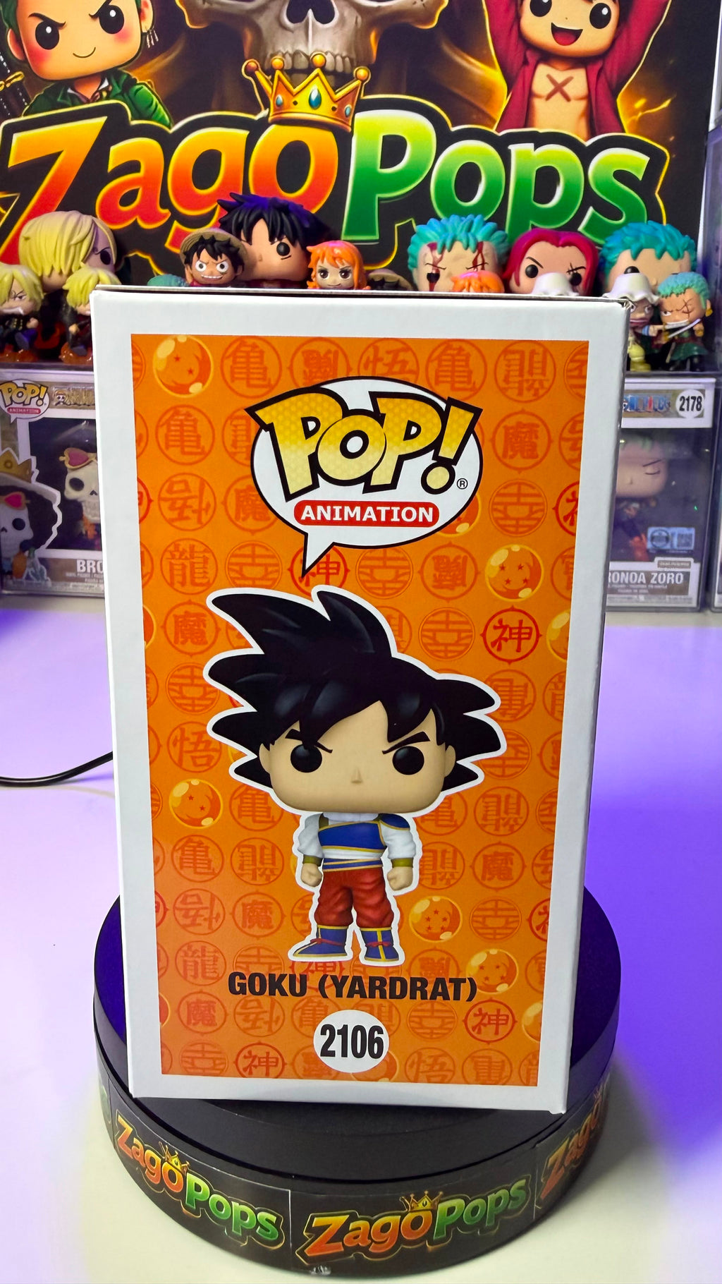 Funko Pop Goku (Yardrat) 2106 Dragon Ball