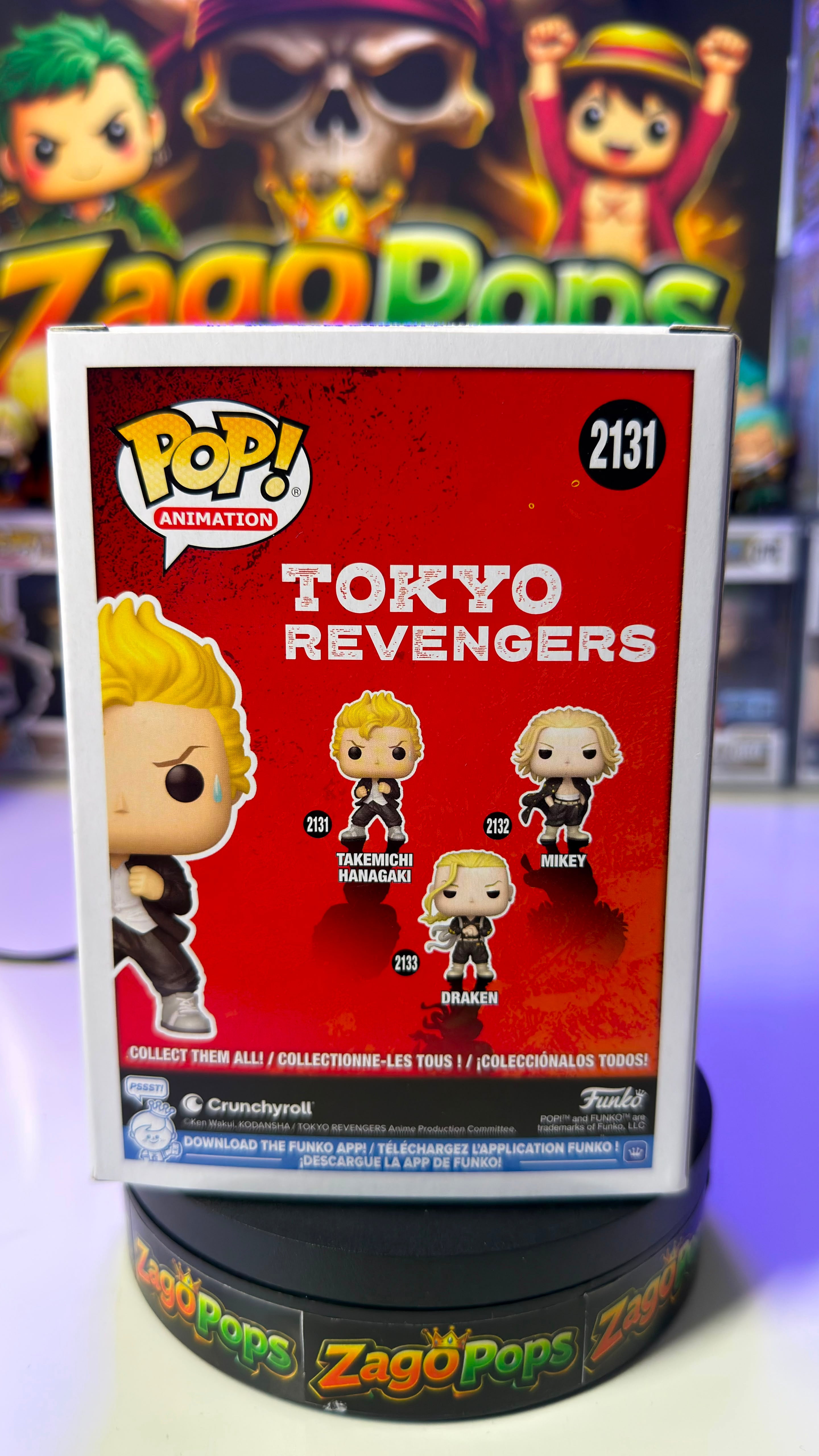 Funko Pop Tekemichi Hanagaki 2131 Tokyo Revengers