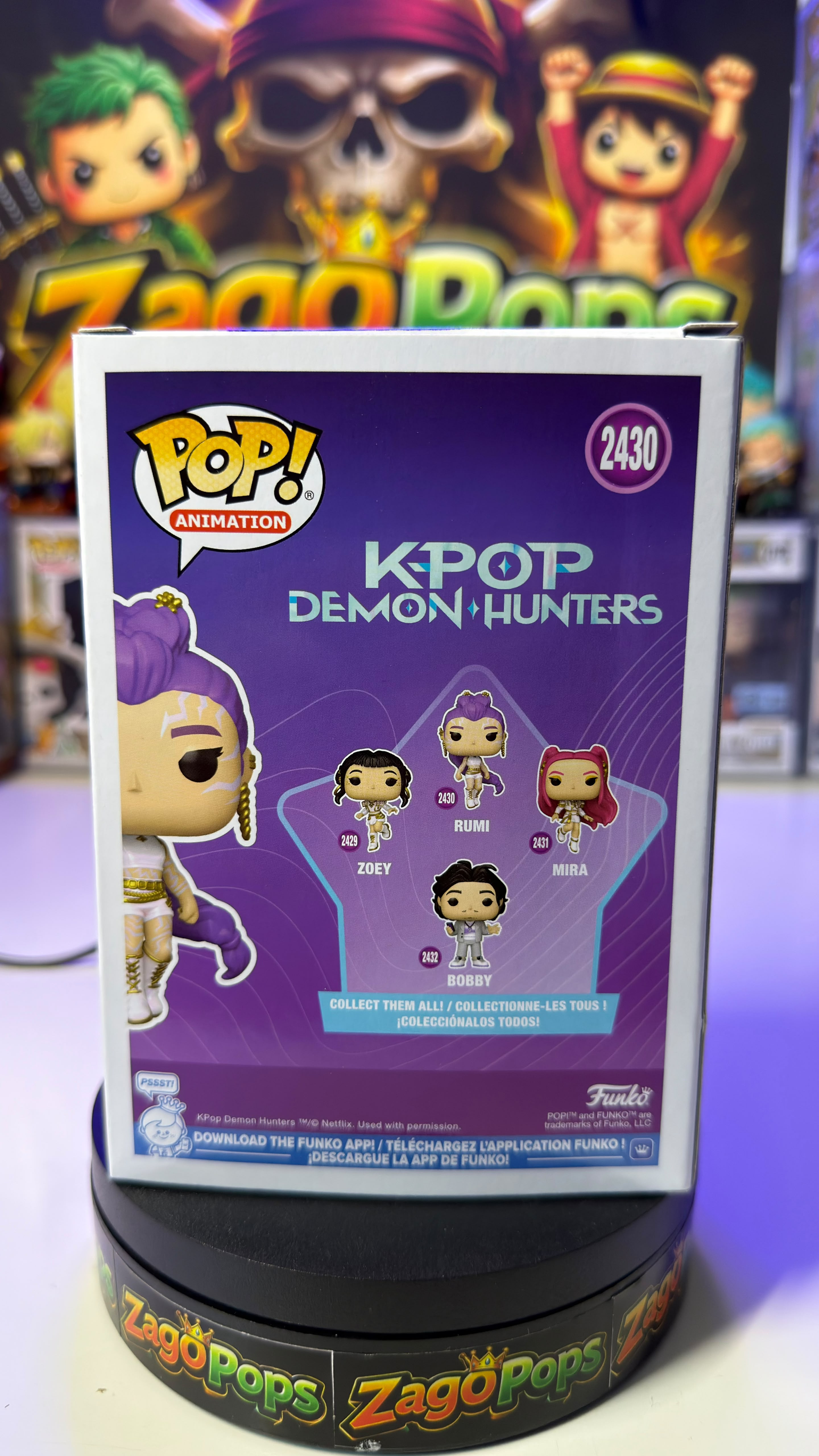 Funko Pop Rumi 2430 K-Pop Demon Hunters