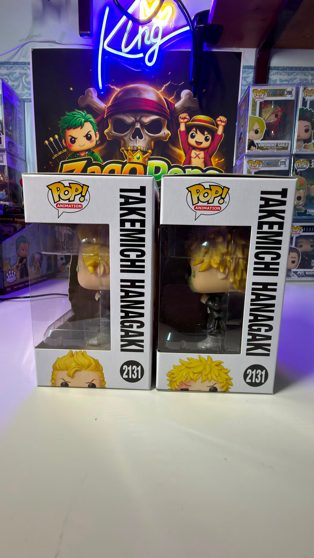 Funko Pop Bundle Takemichi Hanagaki 2131 Chase Tokyo Revengers