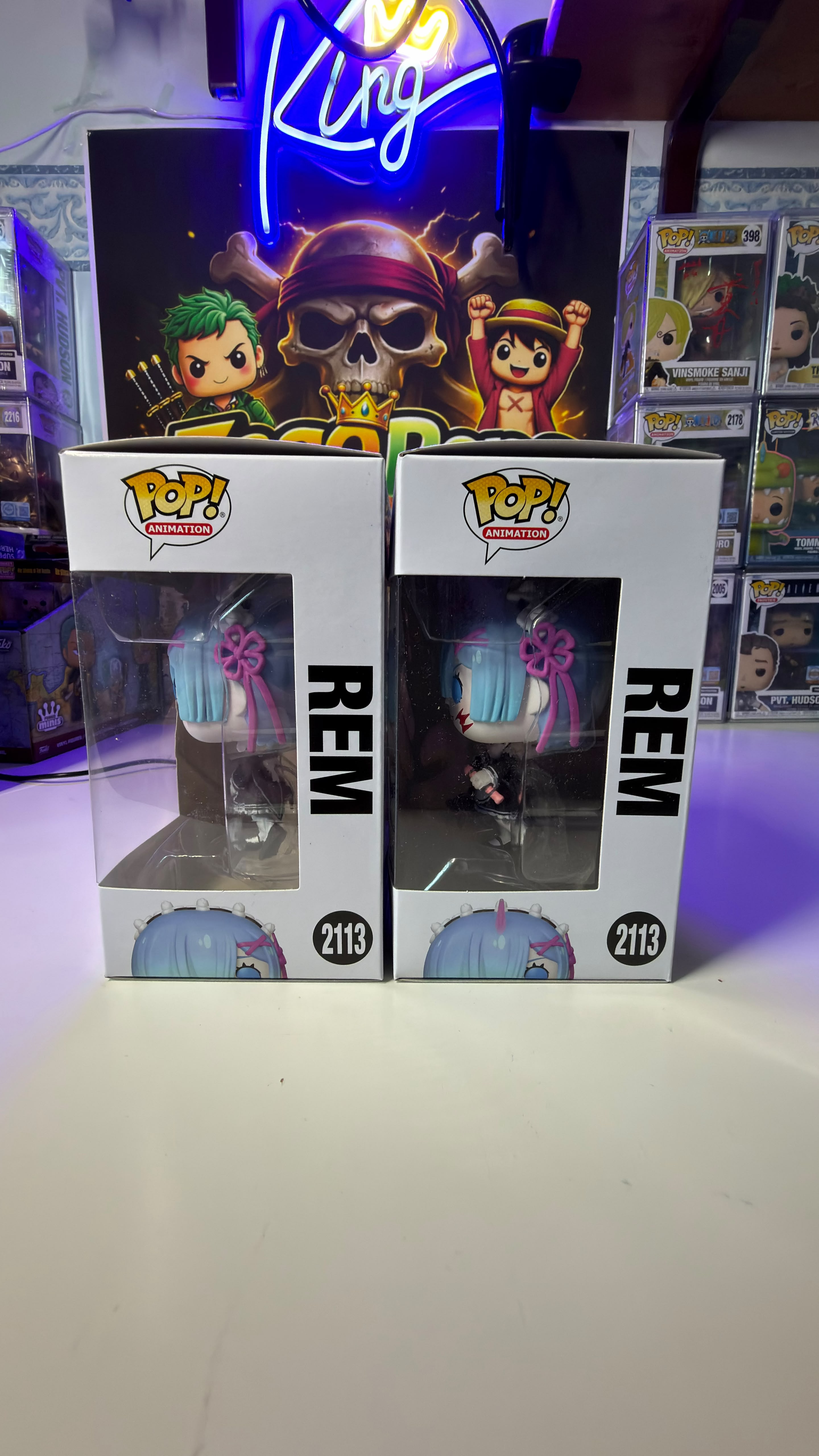 Funko Pop Bundle Rem 2113 Chase Re:Zero