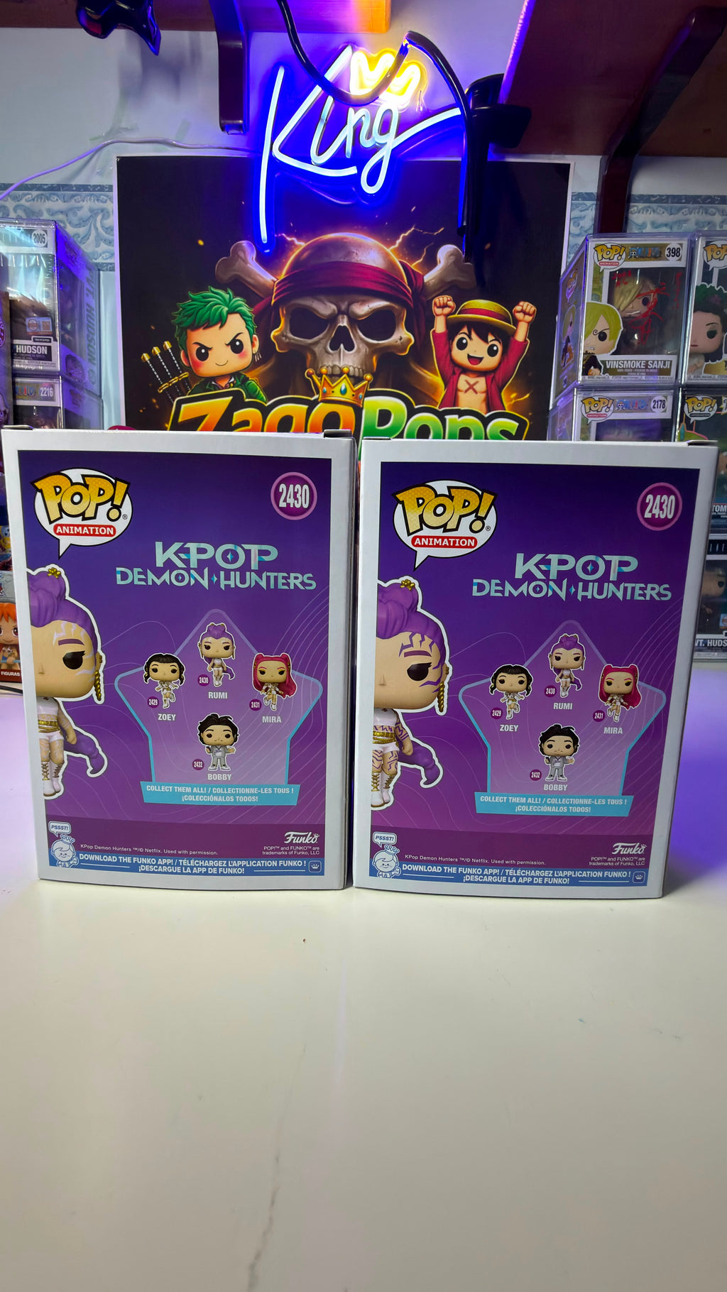Funko Pop Bundle One Piece Usopp and Zoro 2331 2333
