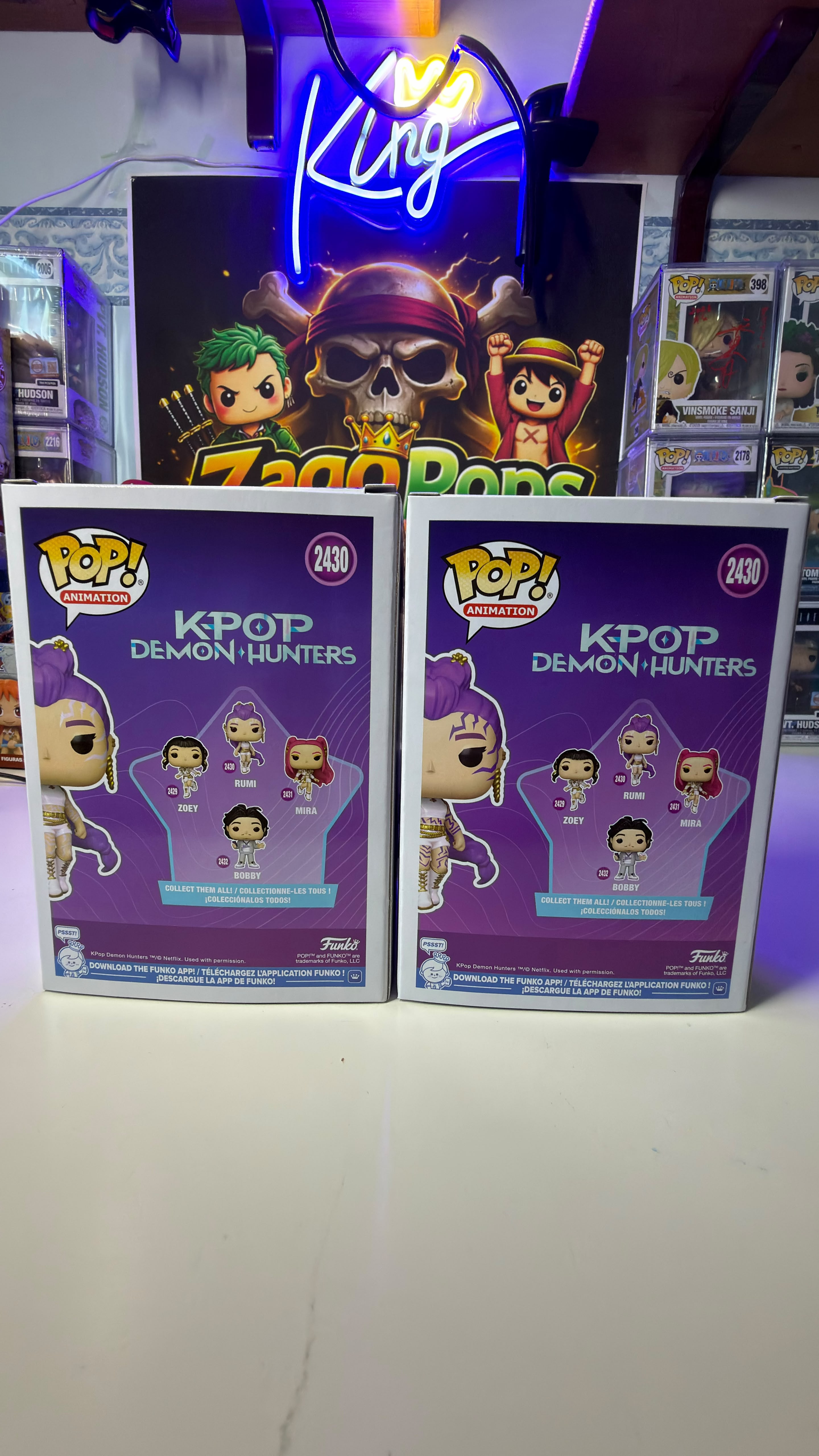 Funko Pop Bundle One Piece Usopp and Zoro 2331 2333