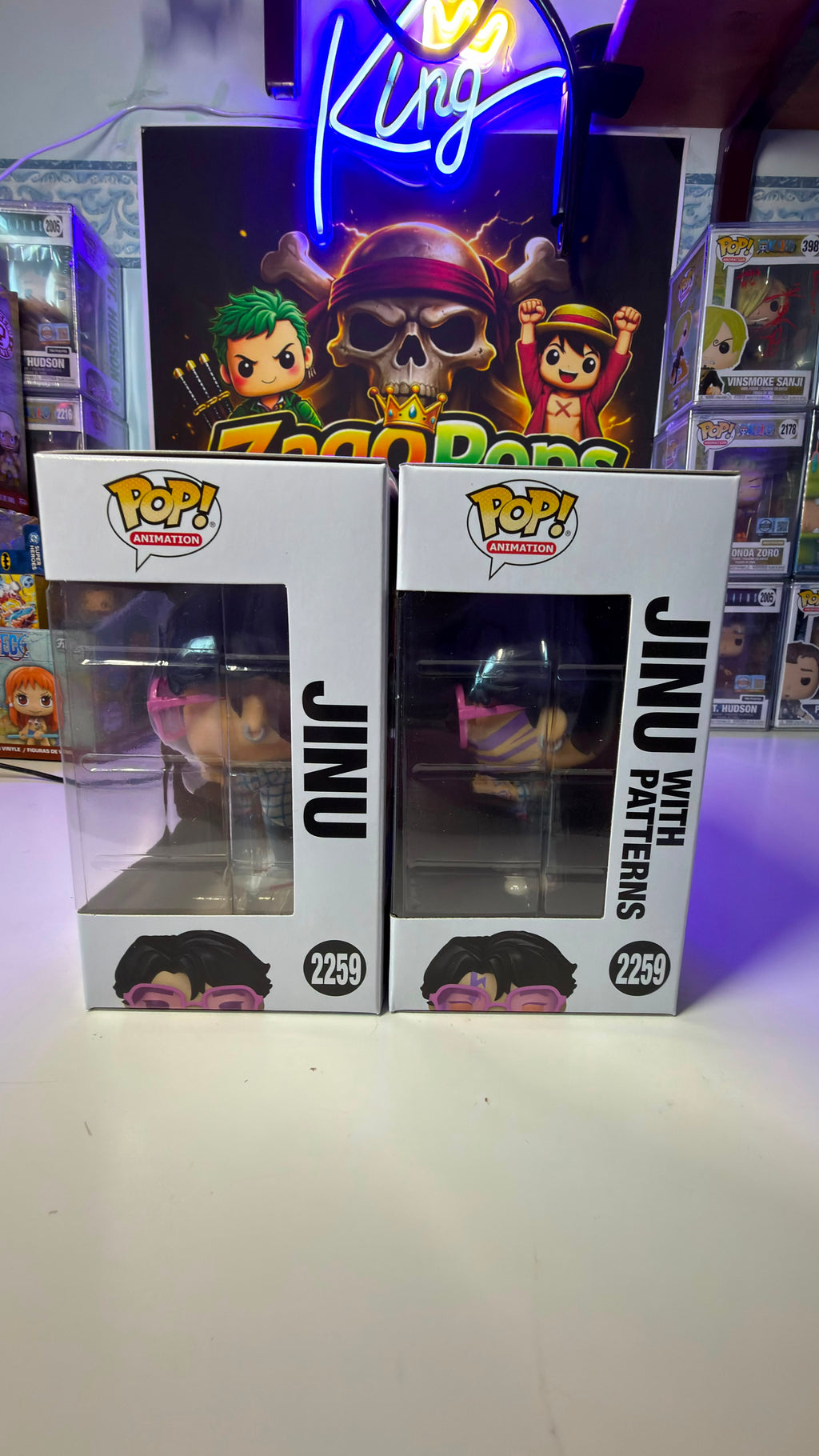 Funko Pop Bundle Jinu 2259 Chase K-Pop Demon Hunters