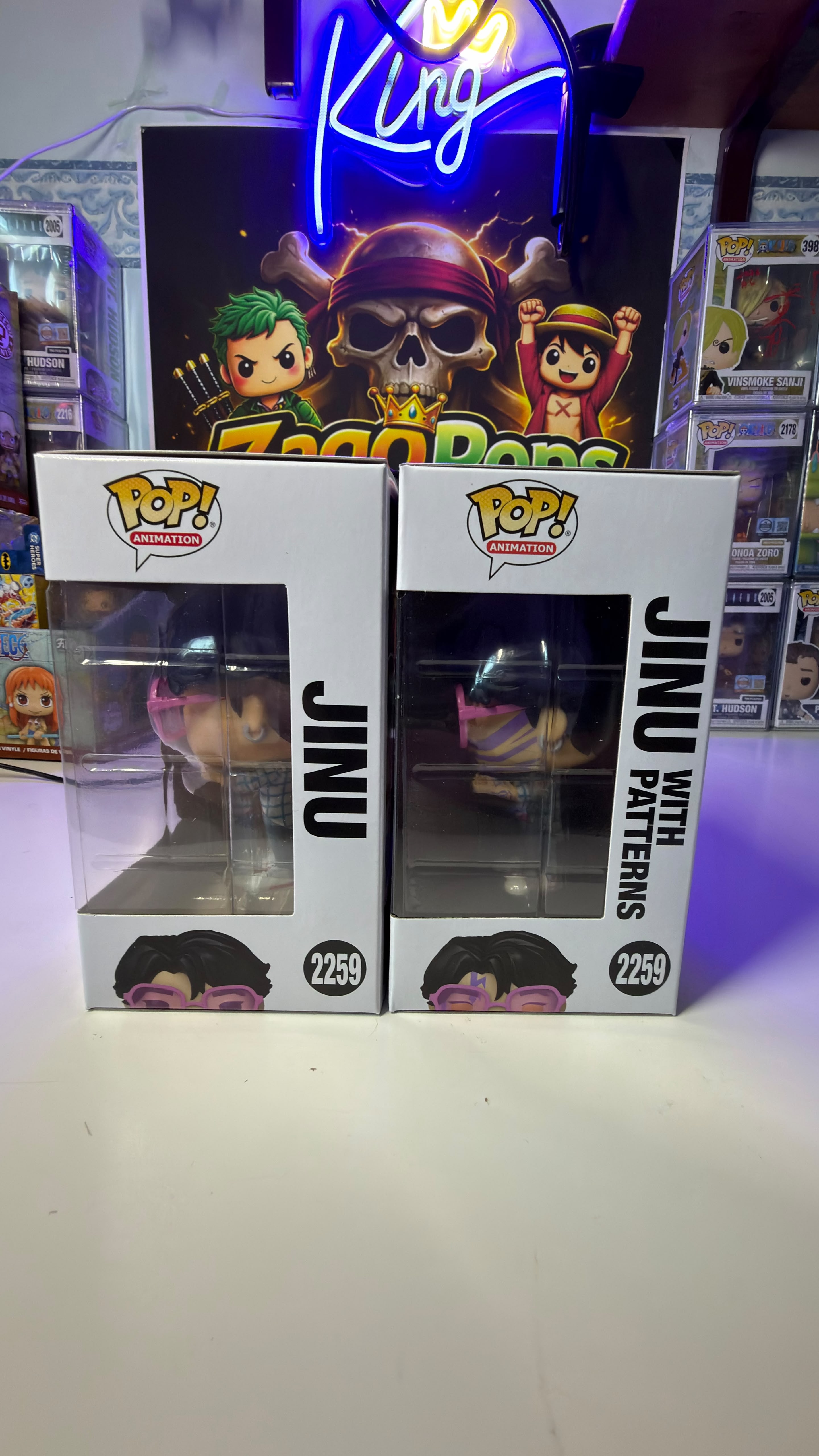 Funko Pop Bundle Jinu 2259 Chase K-Pop Demon Hunters