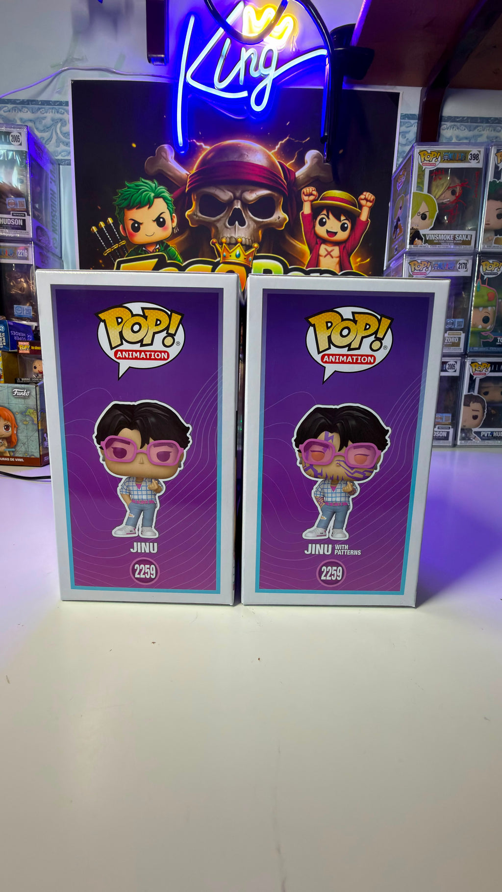 Funko Pop Bundle Jinu 2259 Chase K-Pop Demon Hunters