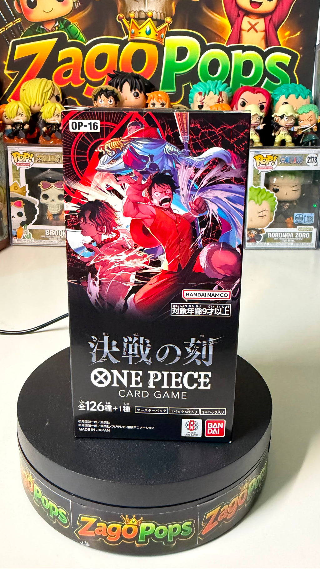 Card Game TCG One Piece OP 16 Jap