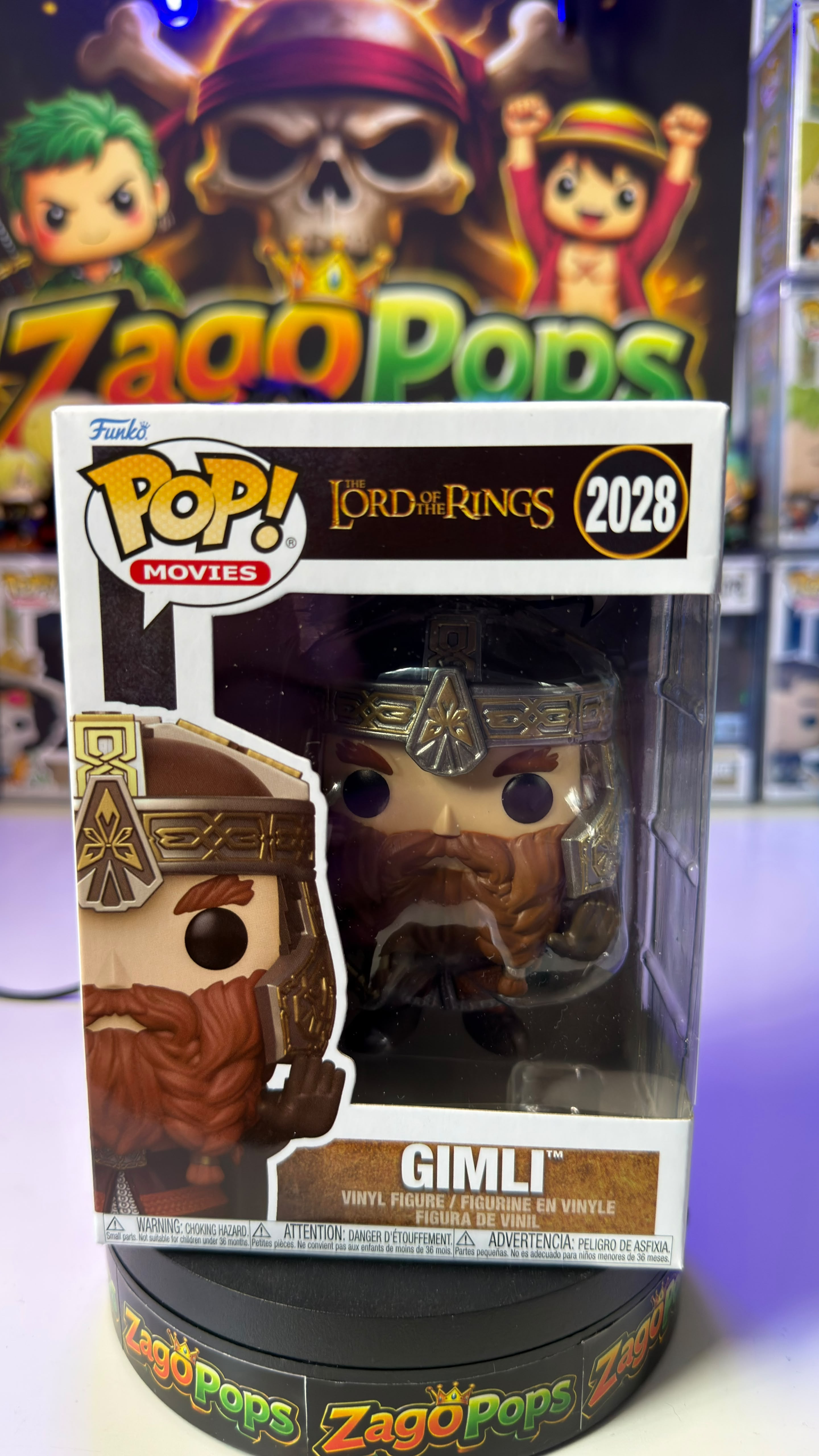 Funko Pop Gimli 2028 The Lord of the Rings